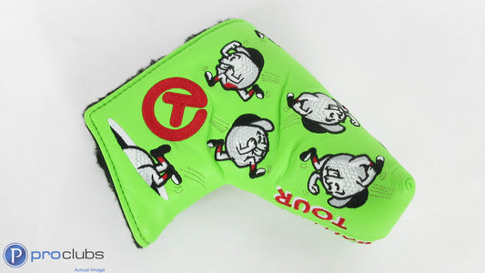 Circle T! Scotty Cameron "Baller Boy Tour" Lime Mid-Mallet Headcover- 404574