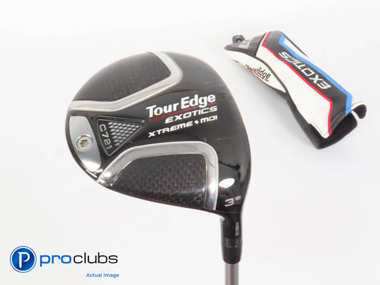 Tour Edge Exotics C721 15* 3 Wood w/HC - Tensei White 60g Stiff Flex - 404176