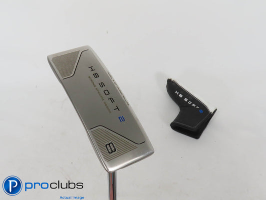 Nice! Cleveland HB Soft 2 #8 33" Putter w/ HC - Power Bilt Pistol Grip - 401816