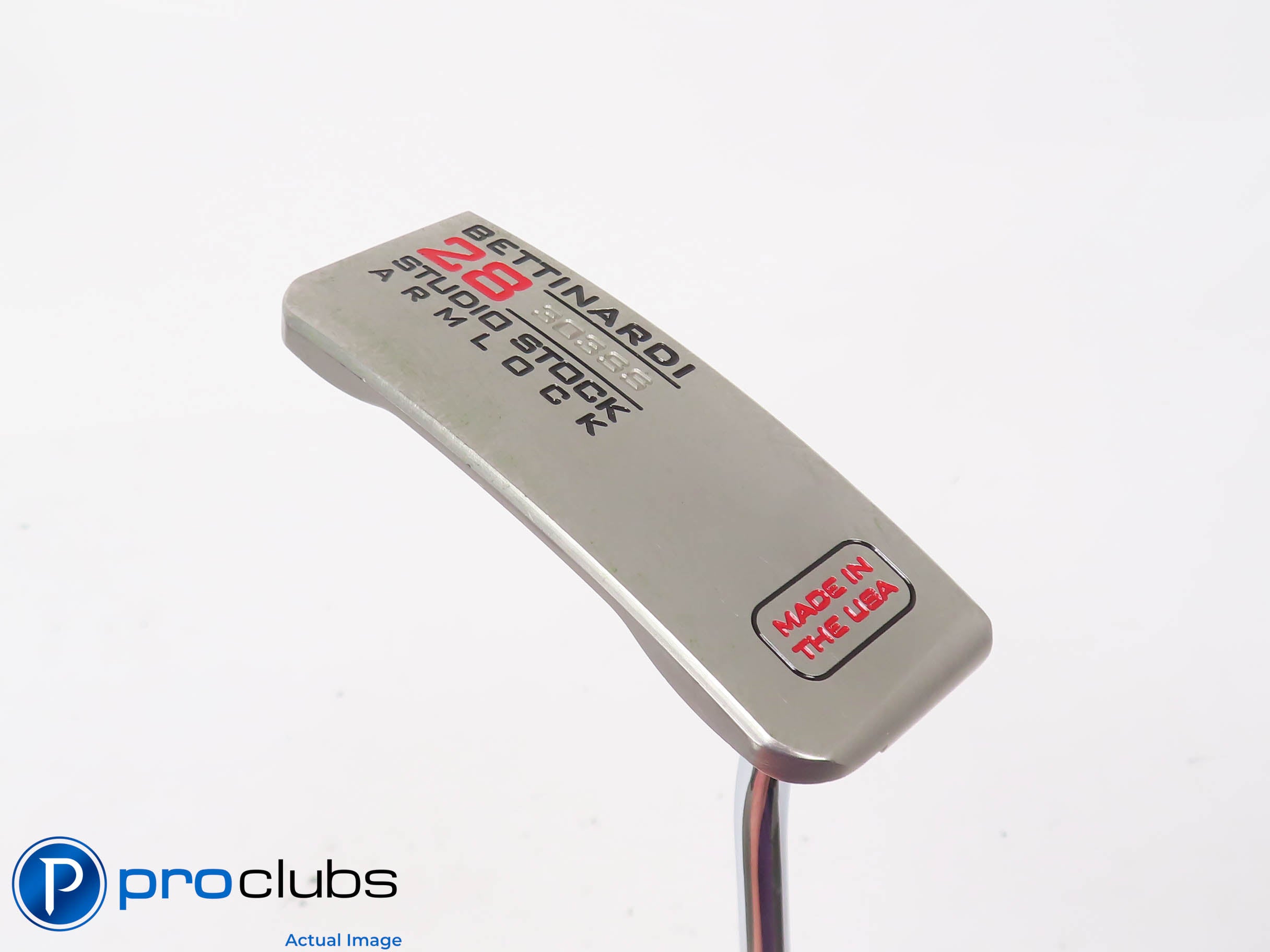 Nice Bettinardi STUDIO STOCK 28 303SS ArmLock Single Bend 41" PUTTER 446240