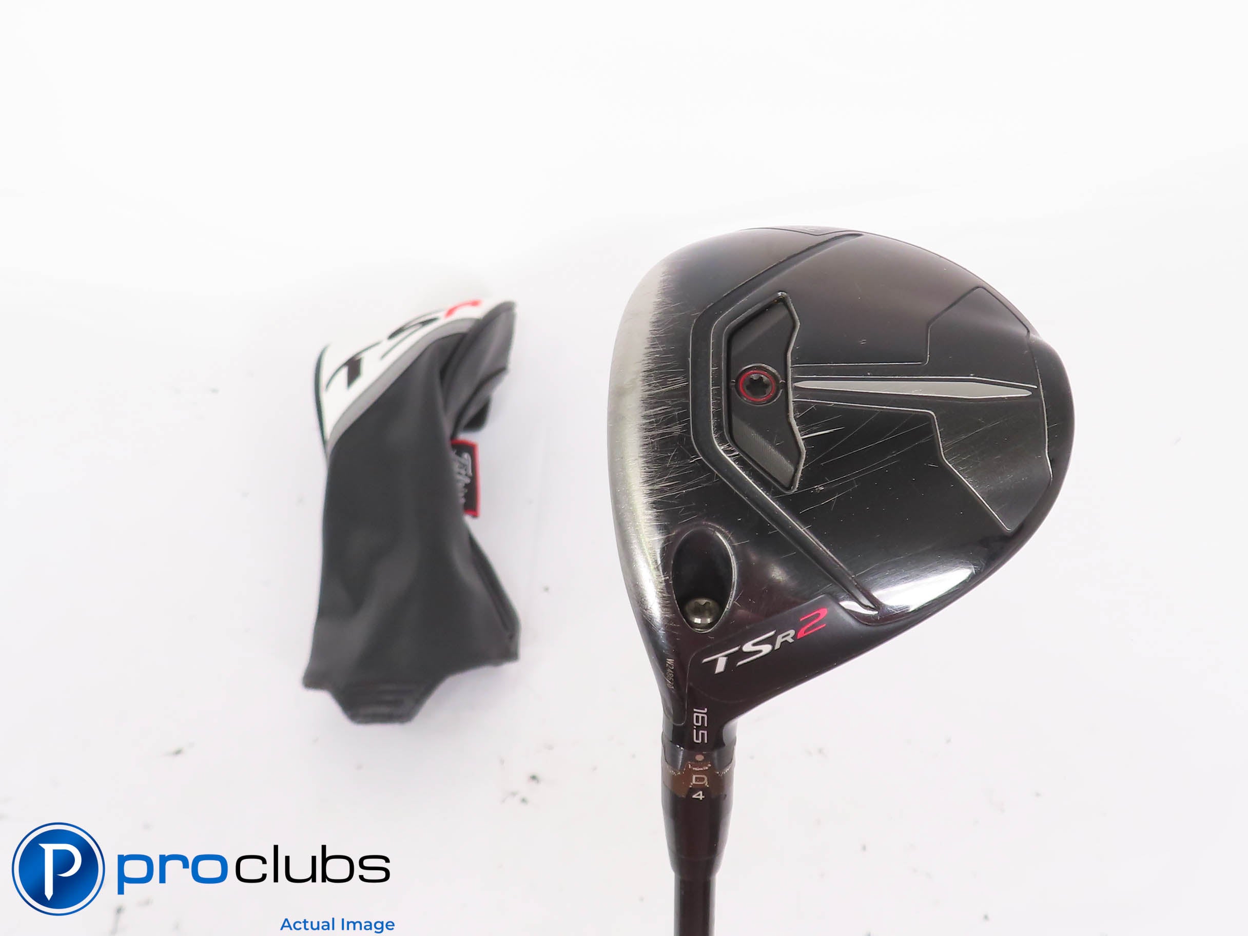 Left Handed Titleist TSR2 16.5* 4 WOOD w/Cover - GD Tour AD 75 X-Flex 445845