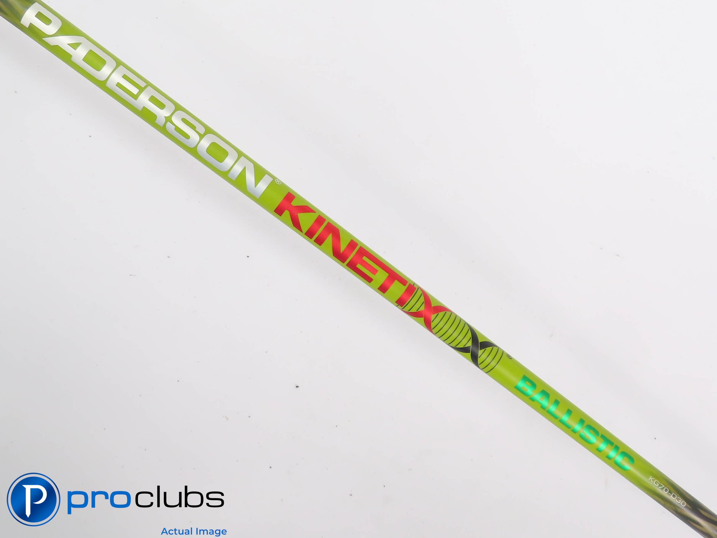 PADERSON KINETIXX BALLISTIC KG70-D30 Stiff Flex DRIVER SHAFT TaylorMade 441180