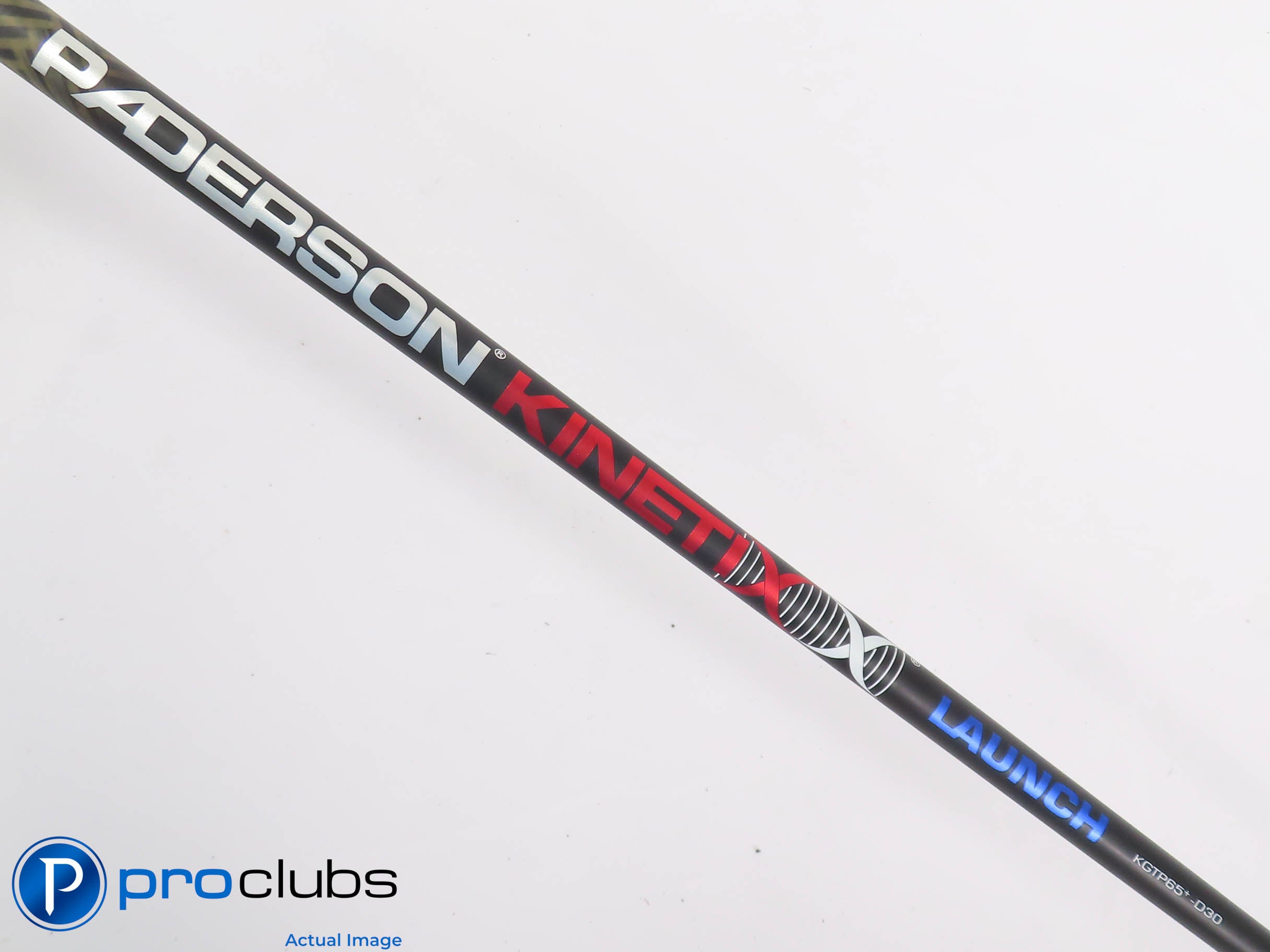PADERSON KINETIXX LAUNCH KGTP65+ D30 Stiff Flex DRIVER SHAFT Titleist Tip 441176