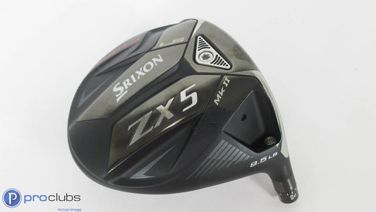 Nice Srixon ZX5 MK II LS 9.5* Driver HEAD ONLY w/ Adapter 404054