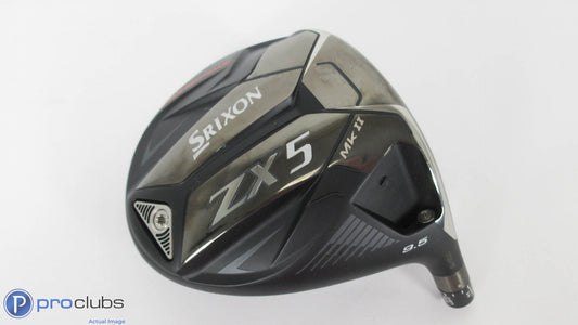 Nice Srixon ZX5 MK II 9.5* Driver HEAD ONLY w/ Adapter 404043