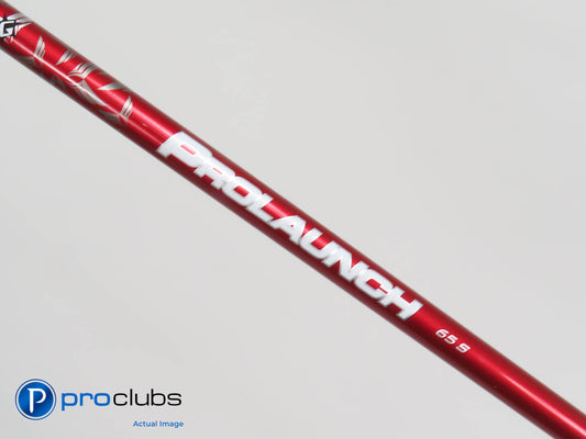 GRAFALLOY PROLAUNCH Red 65 Stiff Flex DRIVER SHAFT w/ Cobra Tip 404542