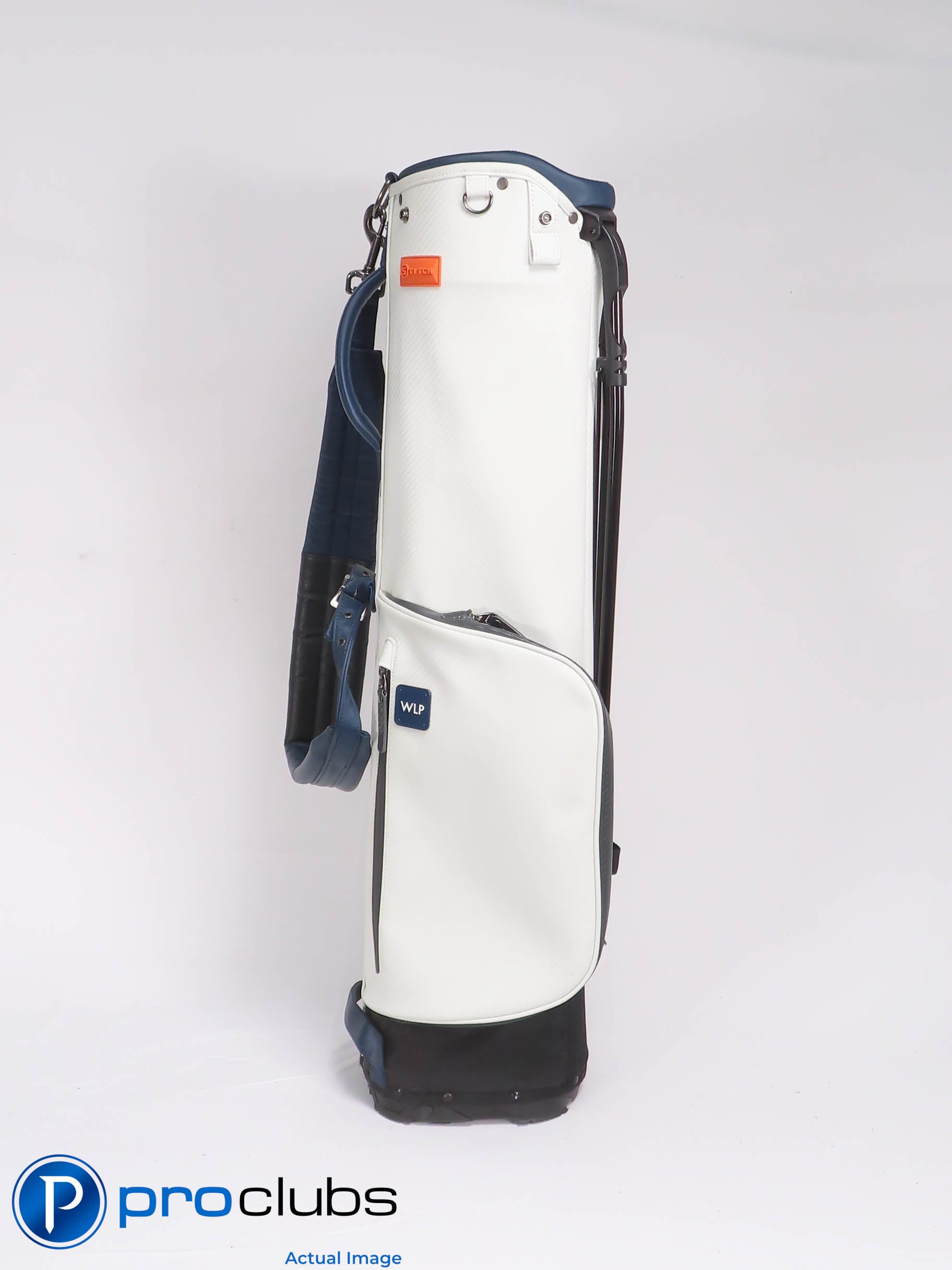 Stitch SL1 2-Way White / Gray / Navy Stand Bag - 448403