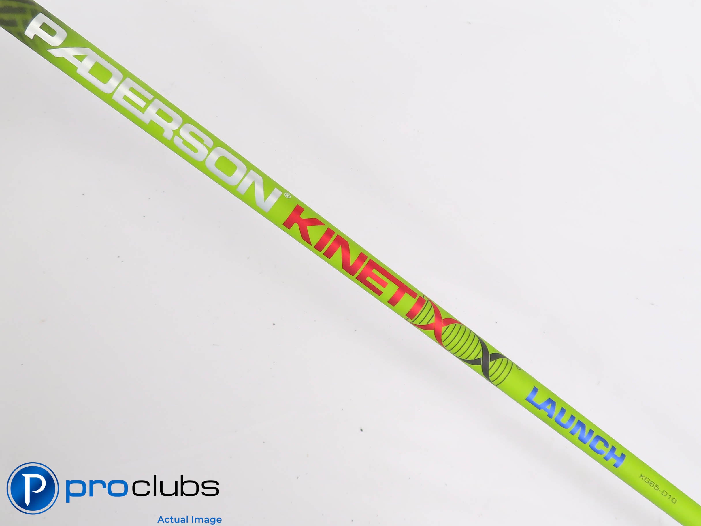 PADERSON KINETIXX BALLISTIC KG65-D10 Senior DRIVER SHAFT w/ TaylorMade #441196