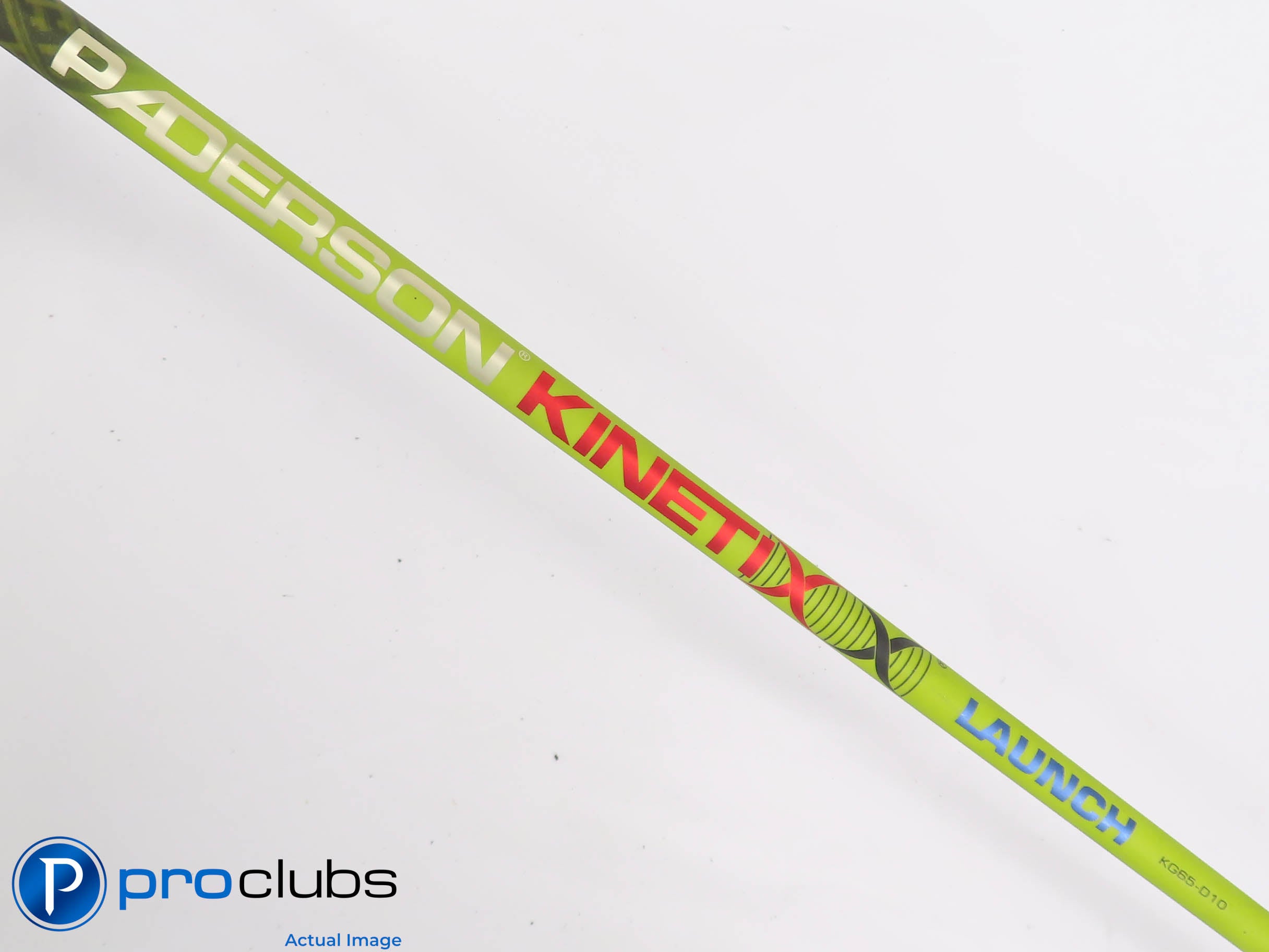 PADERSON KINETIXX BALLISTIC KG65-D10 Senior Flex DRIVER SHAFT w/Titleist #441197