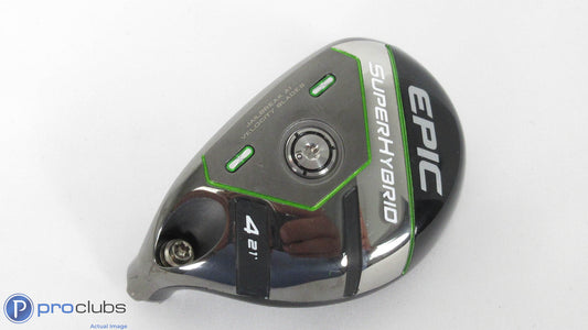 Left Handed! Callaway Epic SuperHybrid 21* 4 Hybrid -Head Only- 403390