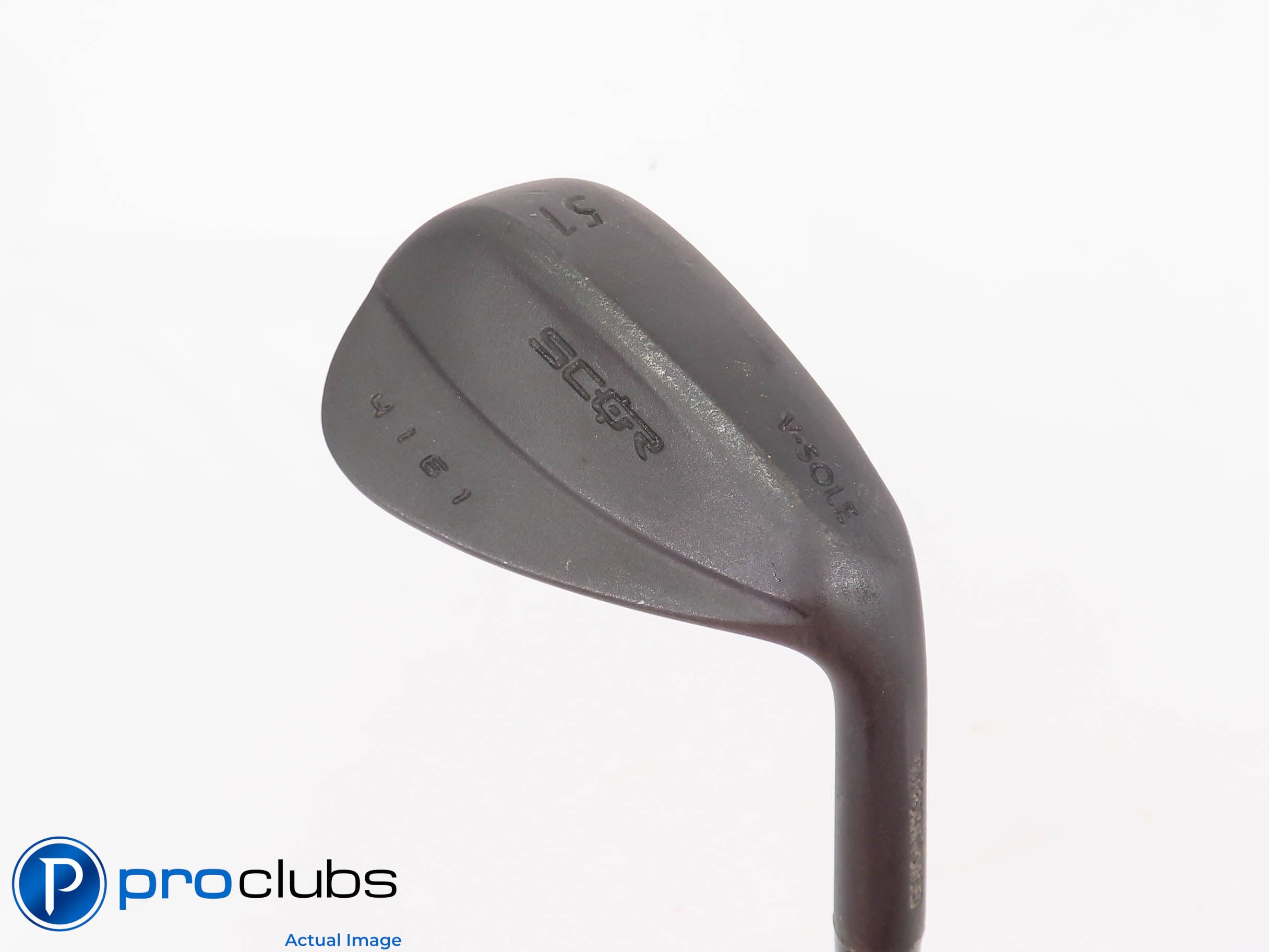 SCOR Golf 4161 Forged V-Sole 51* Black Wedge - KBS HI-REV 2.0 Regular - 447460