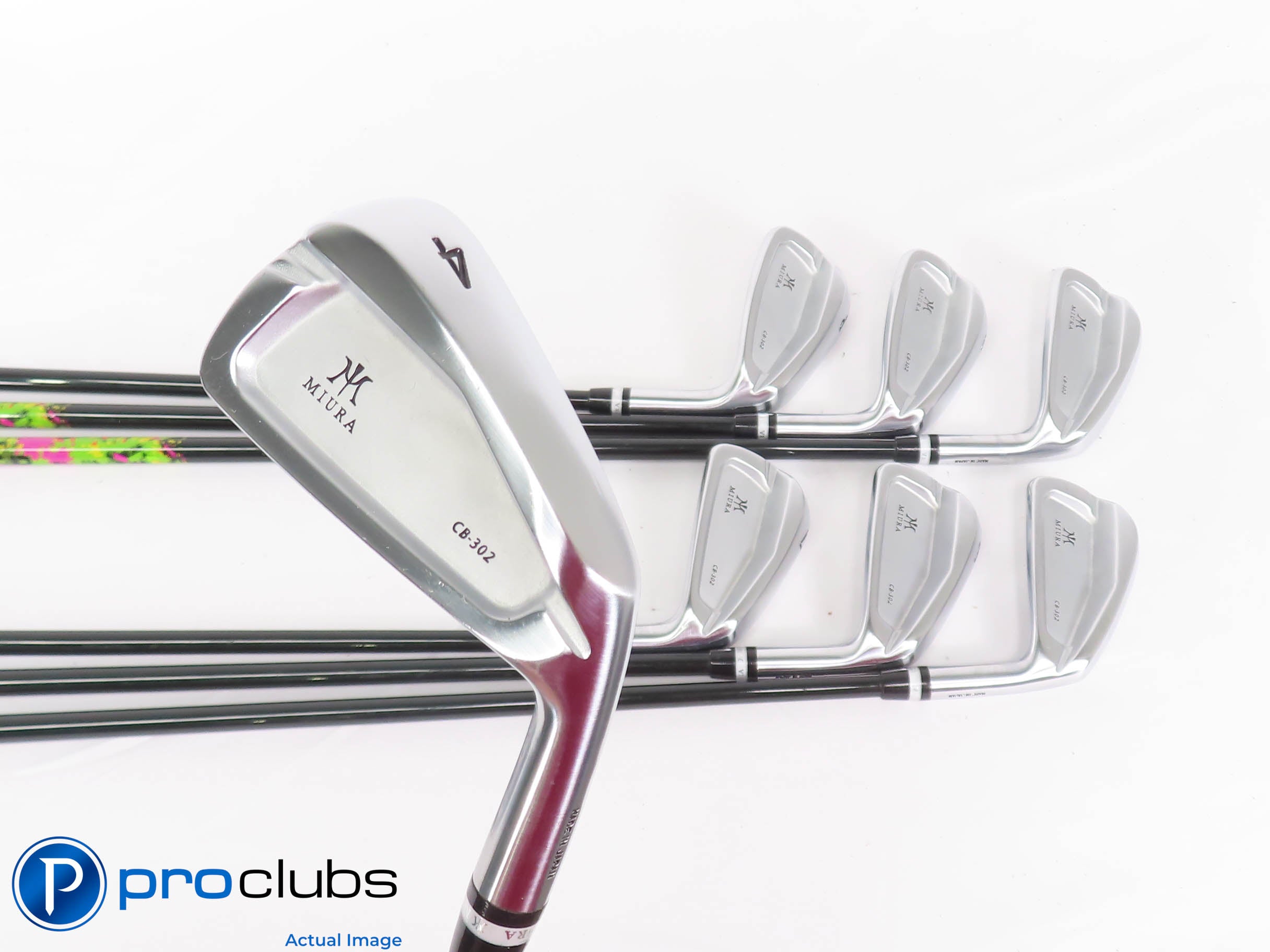MIURA CB-302 FORGED IRONS 5-PW VA Composites Synyster Stiff Flex #447471