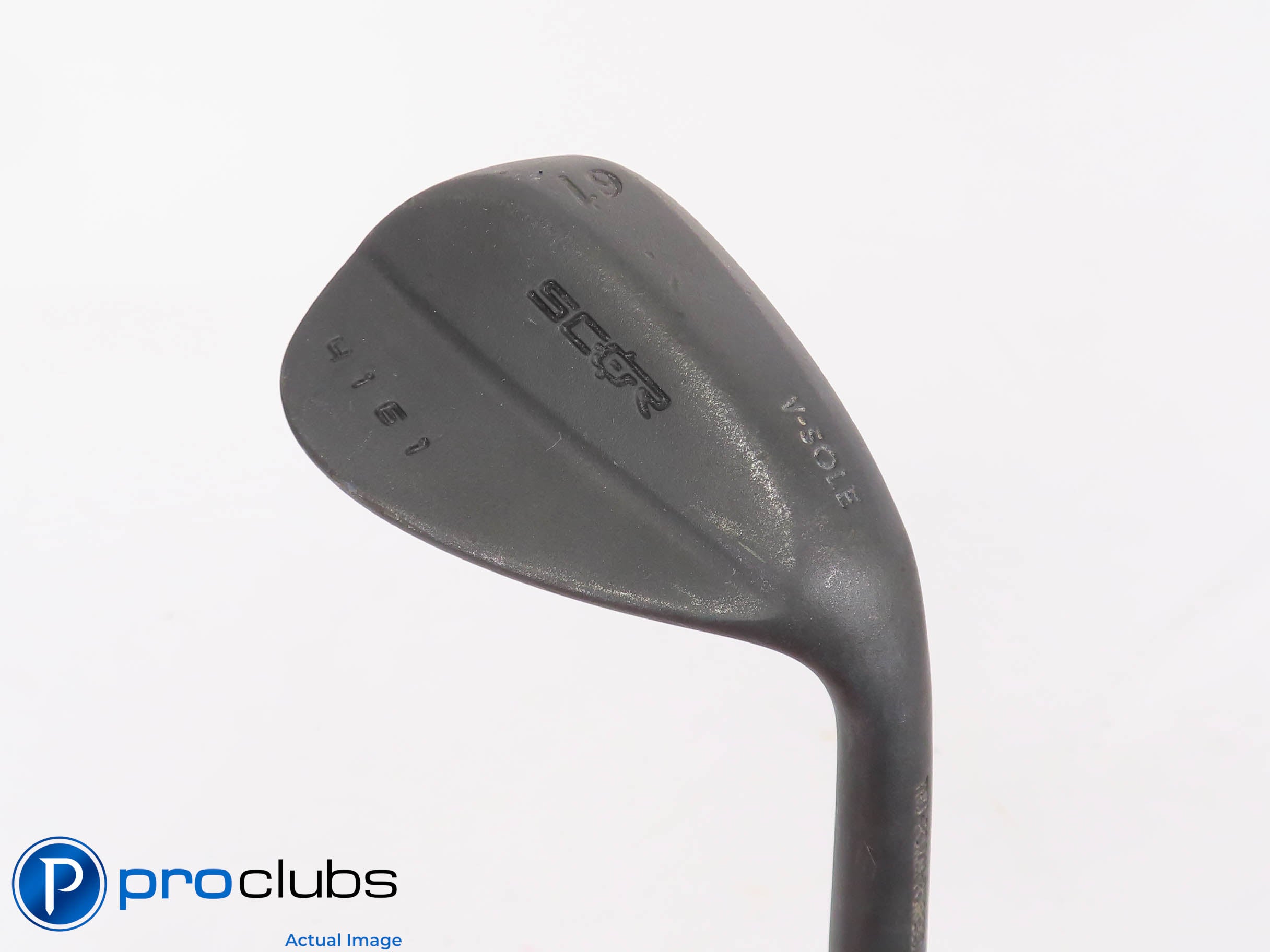 SCOR Golf 4161 Forged V-Sole 61* Black Wedge - KBS HI-REV 2.0 Regular - 447456