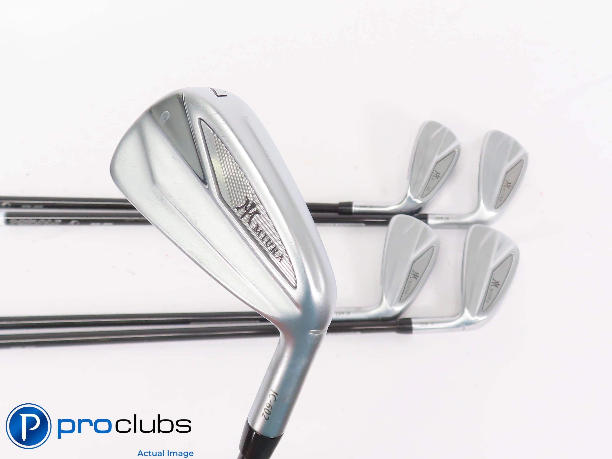 Nice MIURA IC-602 7-PW,GW IRON SET - GD Tour AD AD85 Stiff Flex Graphite 447071