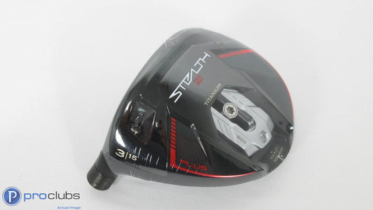 New Left Handed! TaylorMade Stealth2 Plus 15* 3 Fairway Wood-Head Only-405038