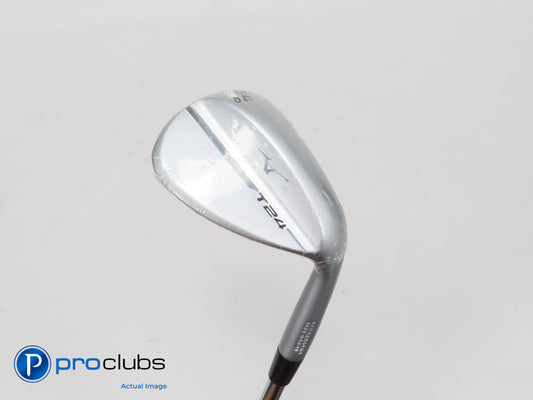 New! Mizuno T24 White Satin D-Grind 54*(8*) Wedge - TT DG S400 Stiff Flex 405146