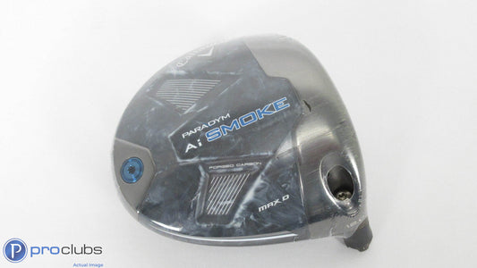 New! Callaway Paradym Ai Smoke Max D 12* Driver - Head Only - 405343