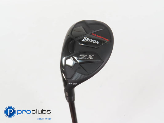 Left Handed Srixon ZX MK II 22* 4 Hybrid - Fujikura Atmos 7S Stiff Flex - 404952