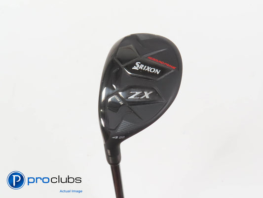 Left Handed Srixon ZX MK II 22* 4 Hybrid - Fujikura Atmos 7S Stiff Flex - 404939