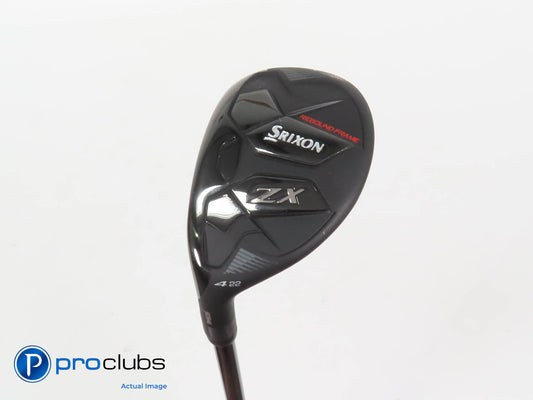 Left Handed Srixon ZX MK II 22* 4 Hybrid - Fujikura Atmos Regular Flex - 404951