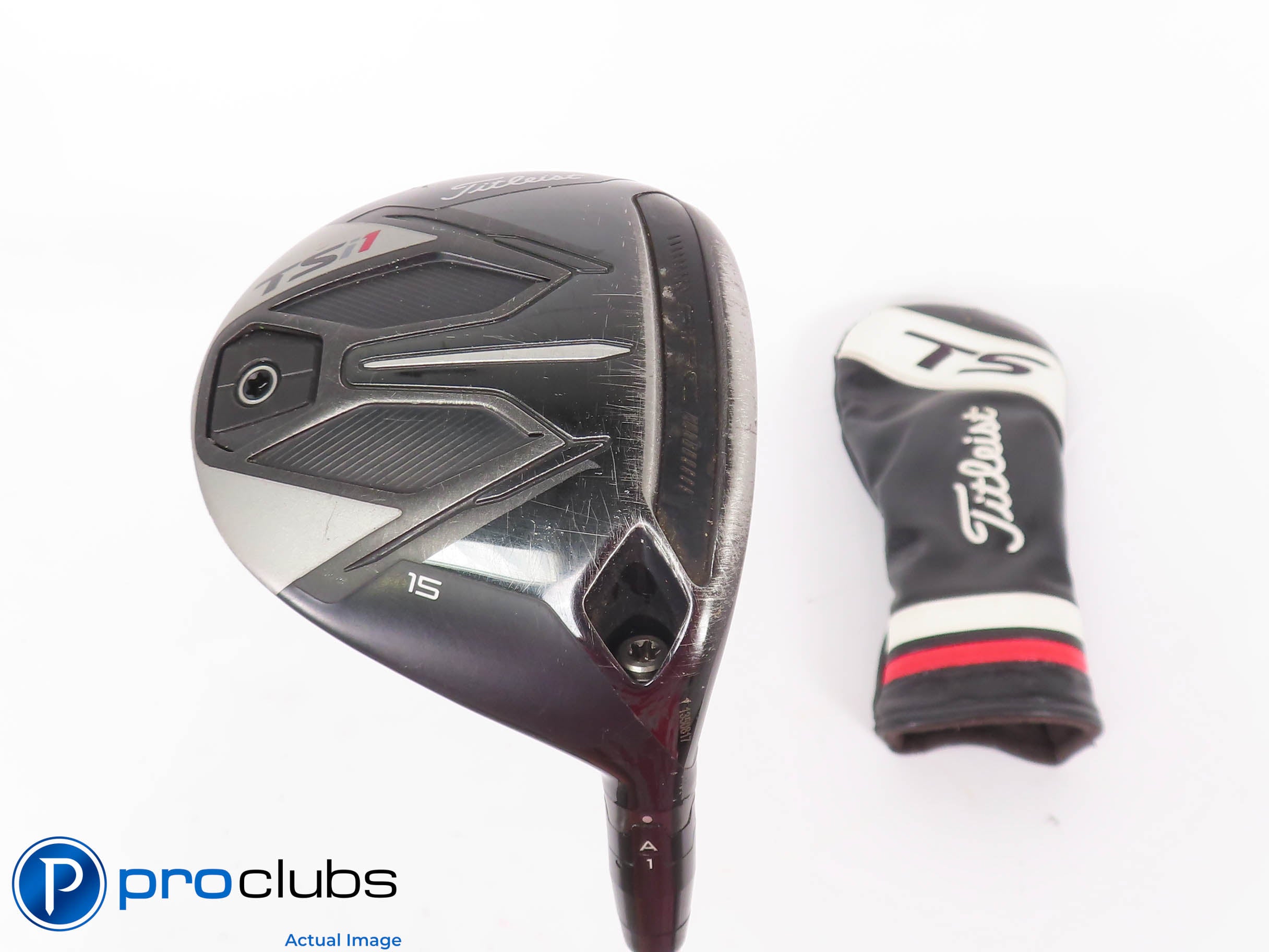 Titleist TSi1 15* 3 WOOD w/Cover - Aldila Ascent 40 R2 Senior Flex 448702