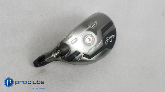 NEW! Left Hand Callaway '21 Apex 21* - 4 Hybrid - Head Only w/adapter L/H 402167