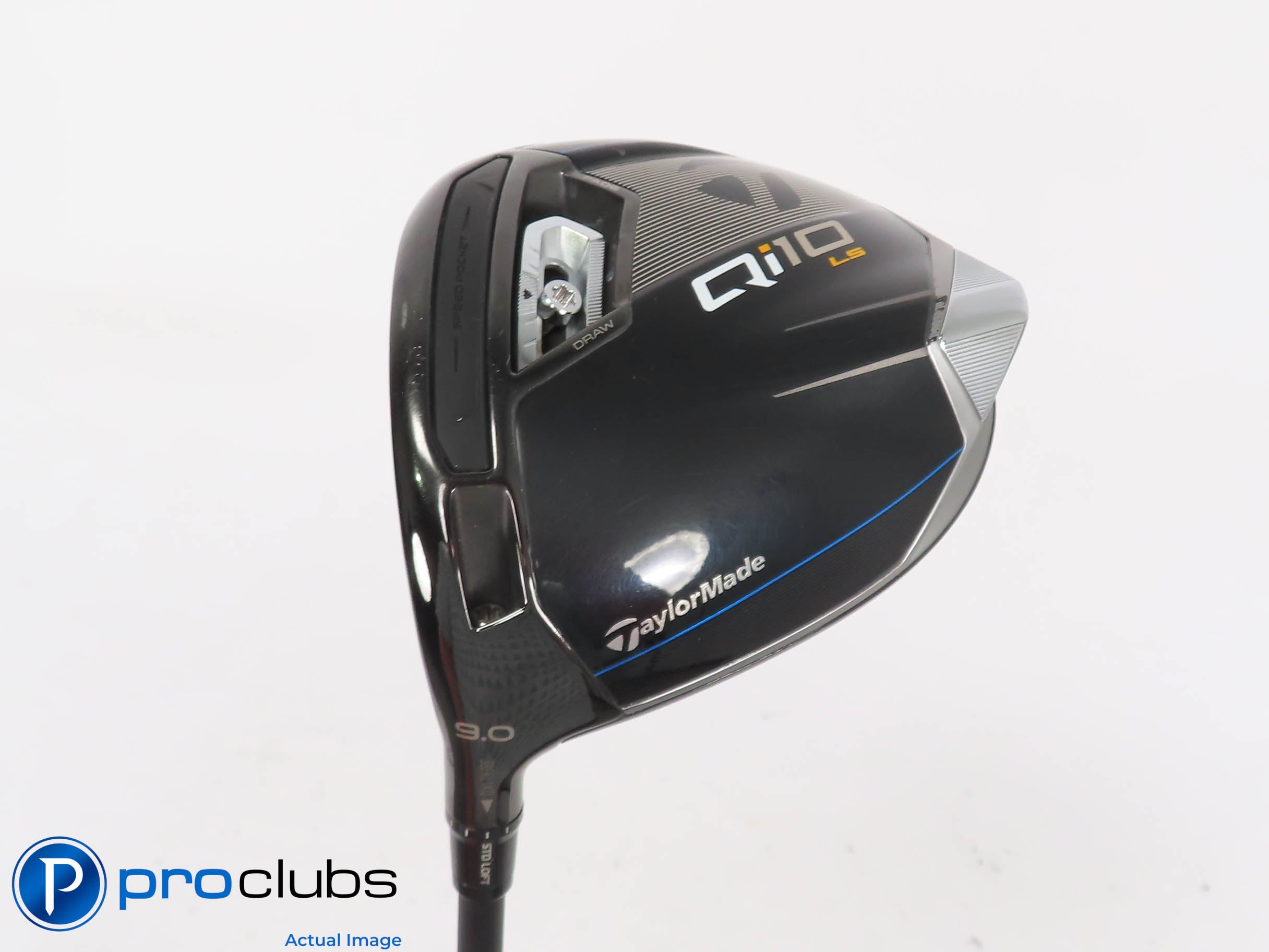 Left Handed TaylorMade Qi10 LS 9* Driver - Tensei Blue AV 65g Stiff - 448784