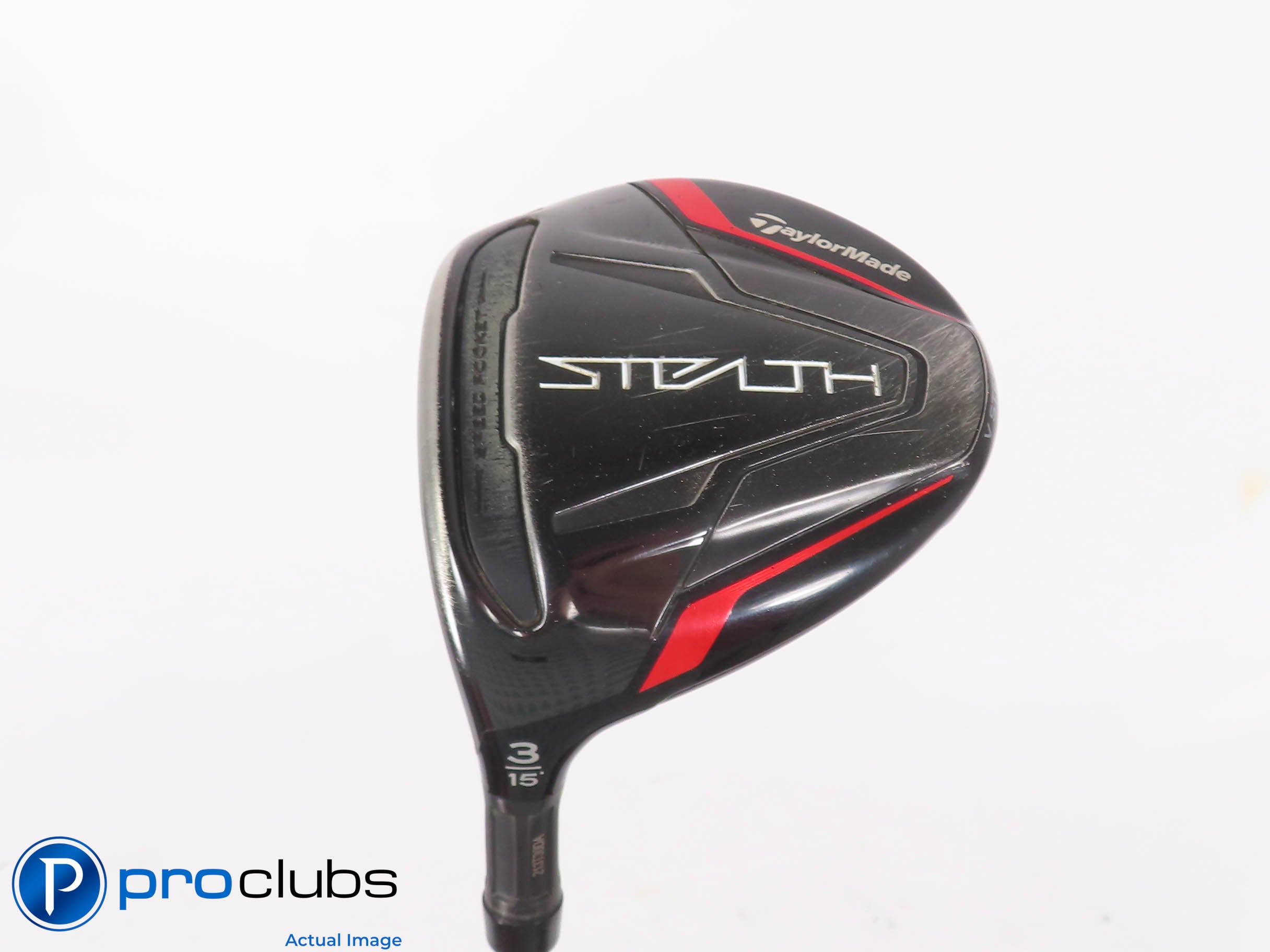 Left Handed TaylorMade Stealth 15* 3 Wood - Mitsubishi Kai'li Blue Stiff #448714
