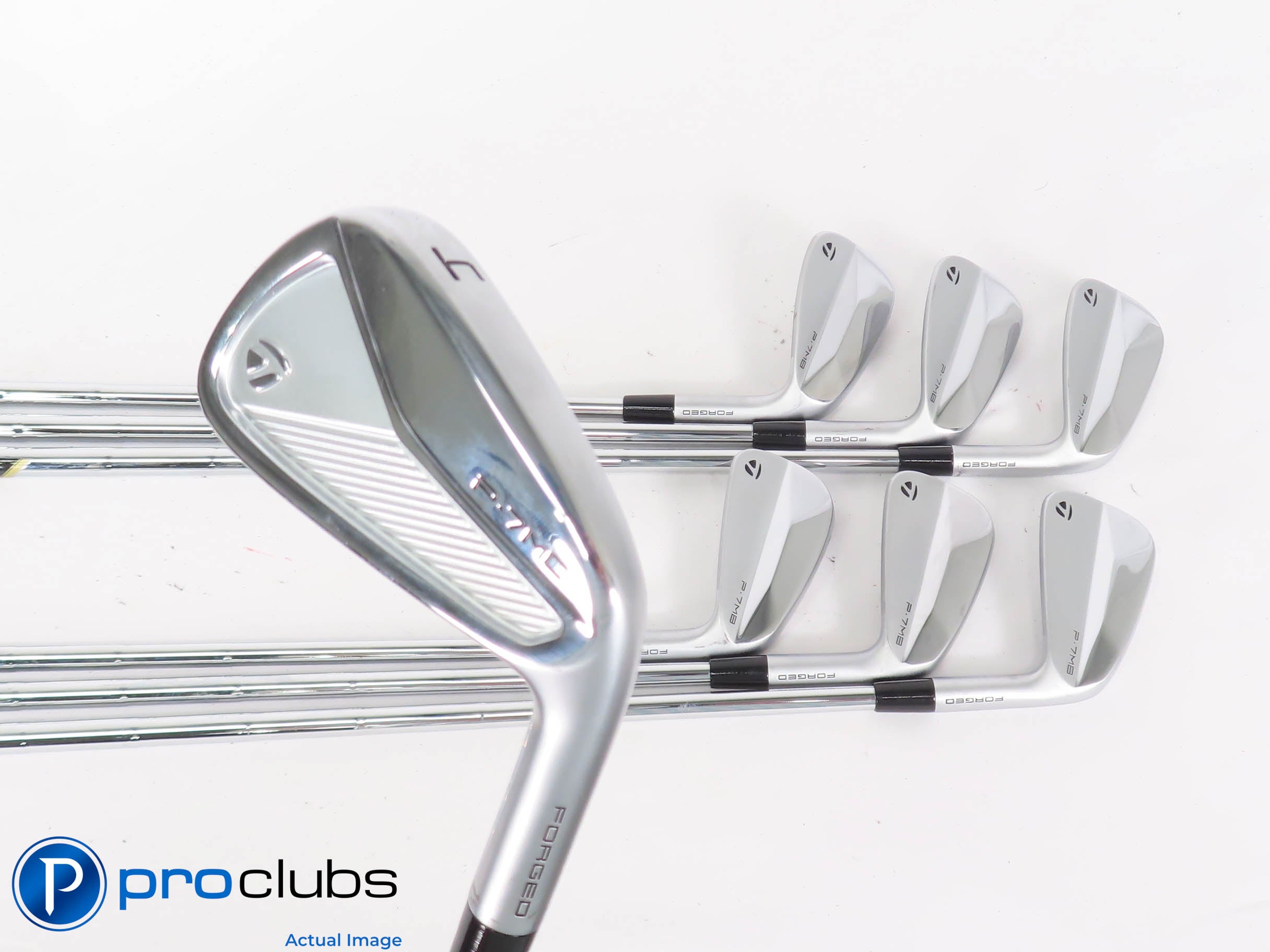 Mint TaylorMade '23 P7MC/P7MB 4-PW Combo IRON SET DG XSeven TX-Flex Steel 448538