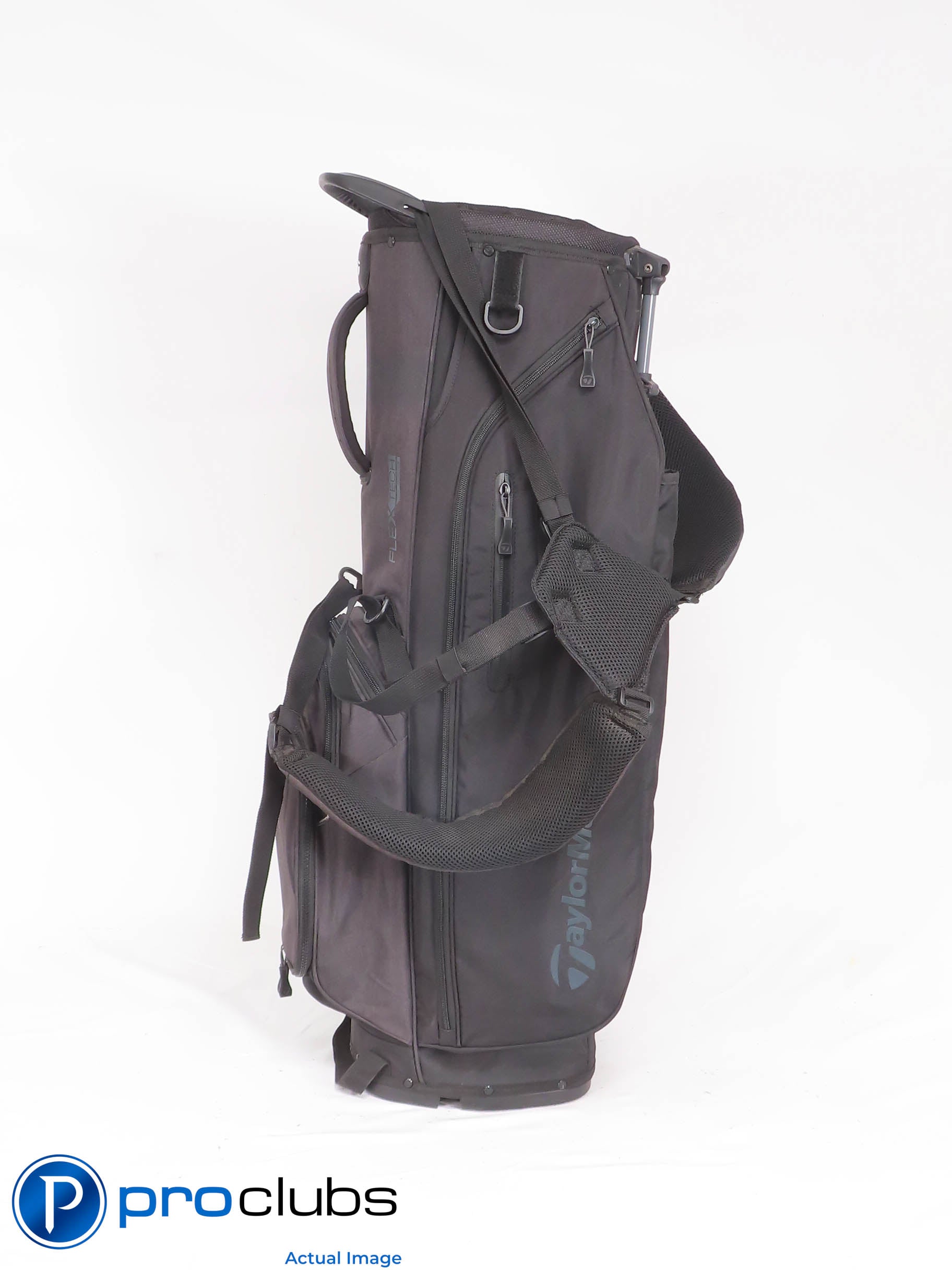 TaylorMade 14-Way Stand / Carry Golf Bag w/Rainhood - Black #448886