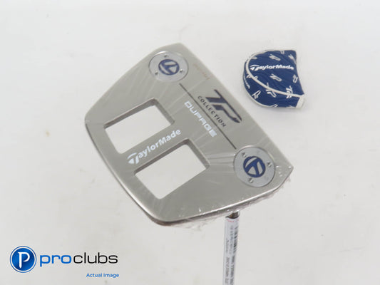 New! TaylorMade '21 TP Collection Hydroblast DUPAGE 35" Putter w/Cover - 402651