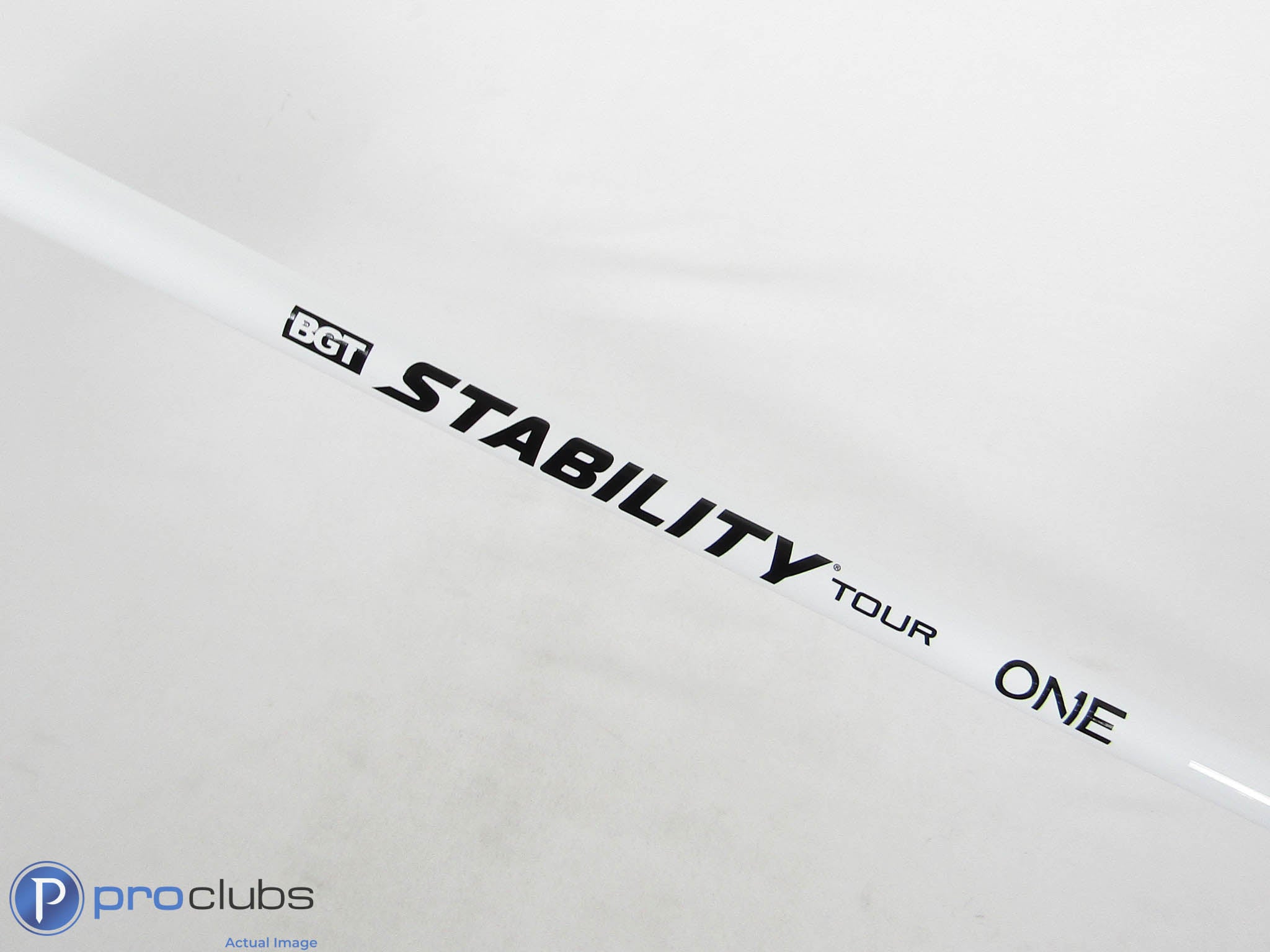 Mint! BGT Stability Tour ONE White Graphite Putter Shaft .370" - 446666