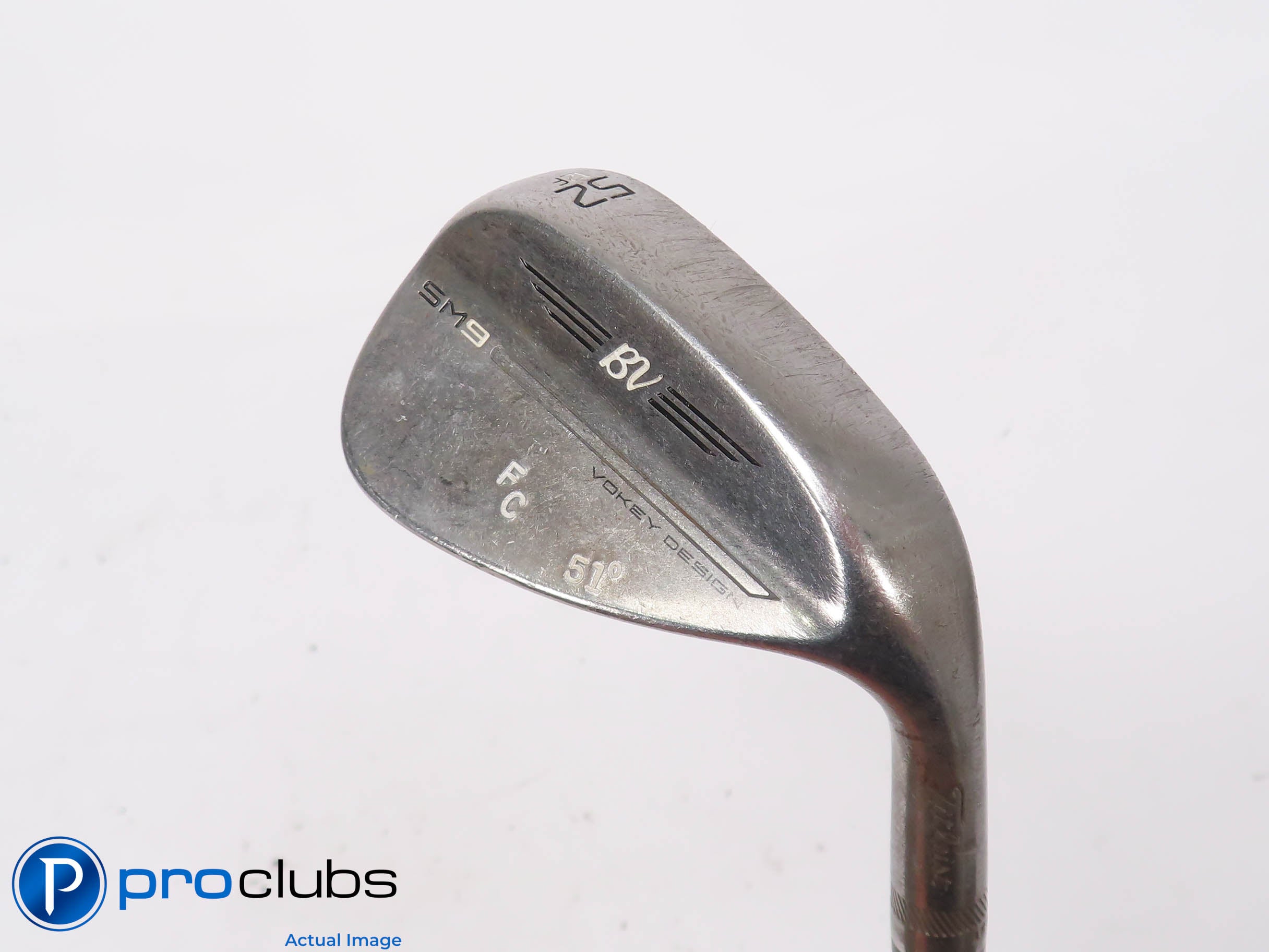 Tour Issue! Titleist Vokey SM9 52*(12*) Wedge F-Grind - DG X100 X-Flex #446010