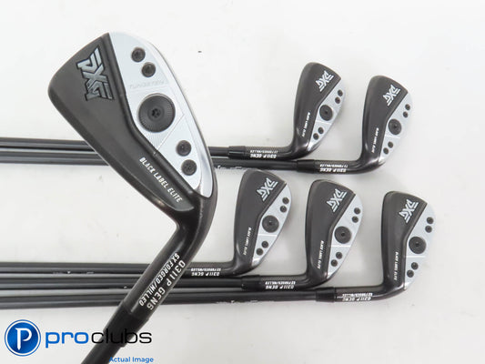 PXG 0311P Gen6 Black 6-PW,GW IRON SET -Axiom VELOCORE 105 X-Flex Graphite 402279