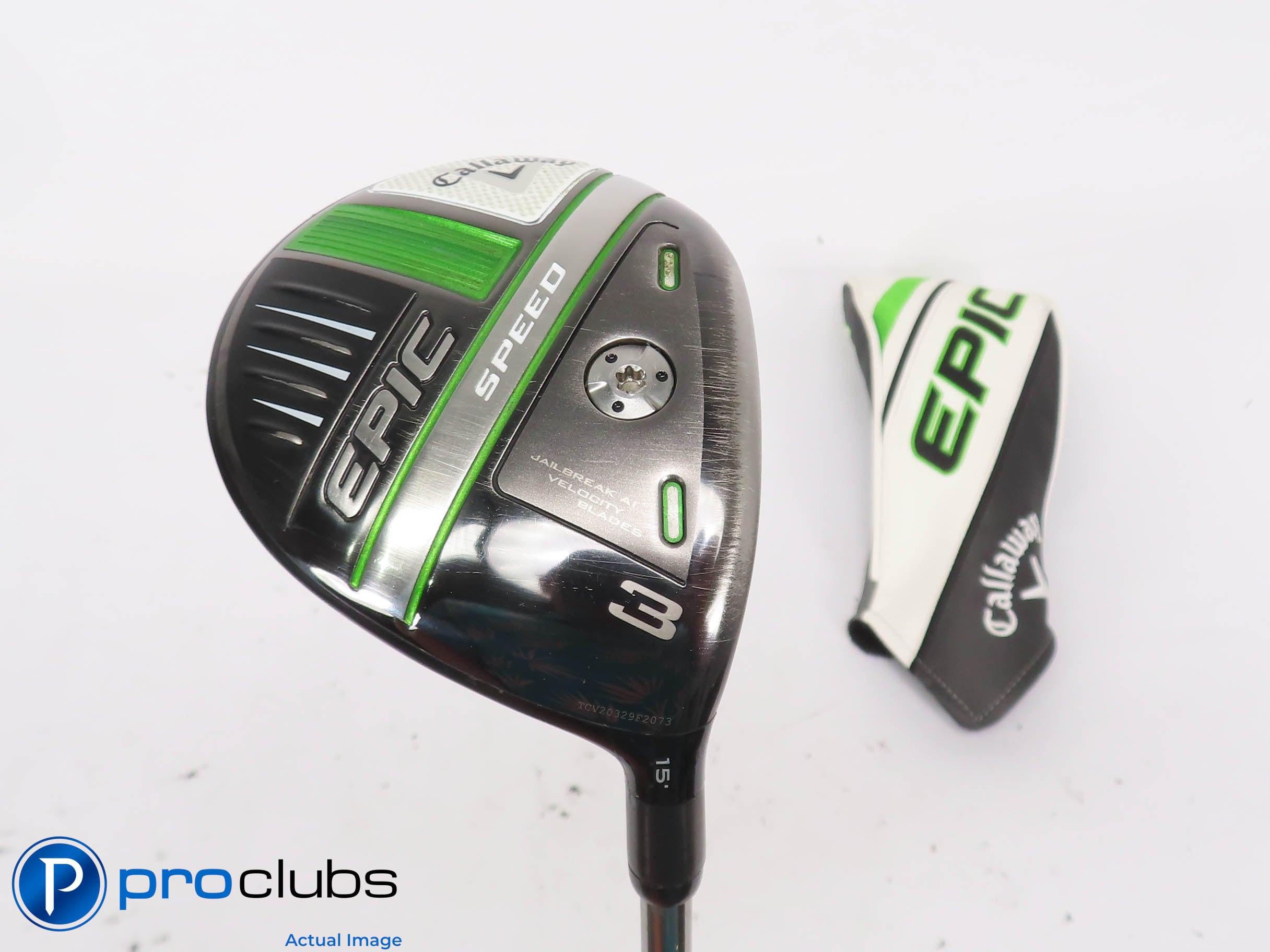 Tour Issue Callaway Epic Speed 15* 3 Wood w/ HC - Diamana ZF 60 Stiff - 446550