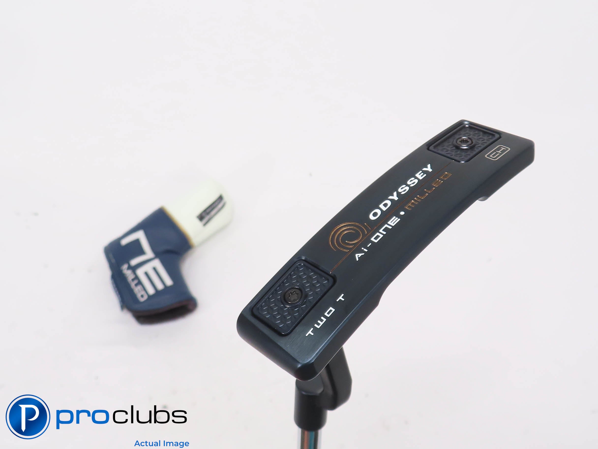Mint! Left Handed Odyssey Ai-One Milled Two T CH 35" Putter w/ HC - 446644