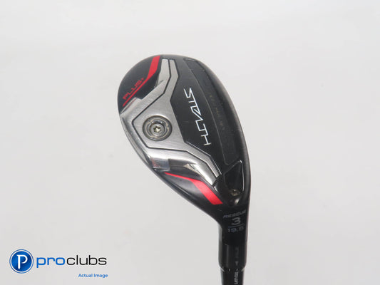 TaylorMade Stealth Plus+ Rescue 19.5* 3 Hybrid - Kail'li Red HY 85 Stiff 386130