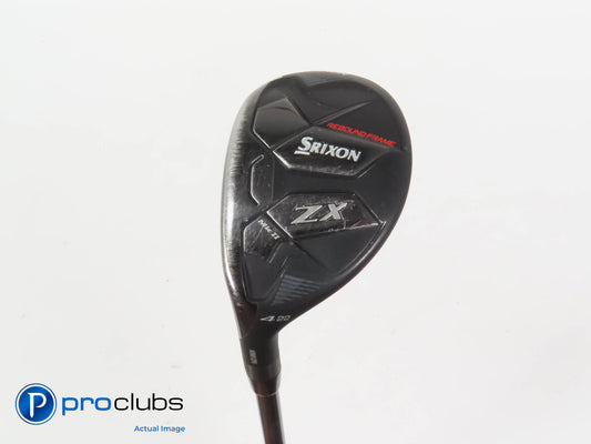 Left Handed Srixon ZX MK II 22* 4 Hybrid - HZRDUS RDX Smoke 80g X-Flex - 405889