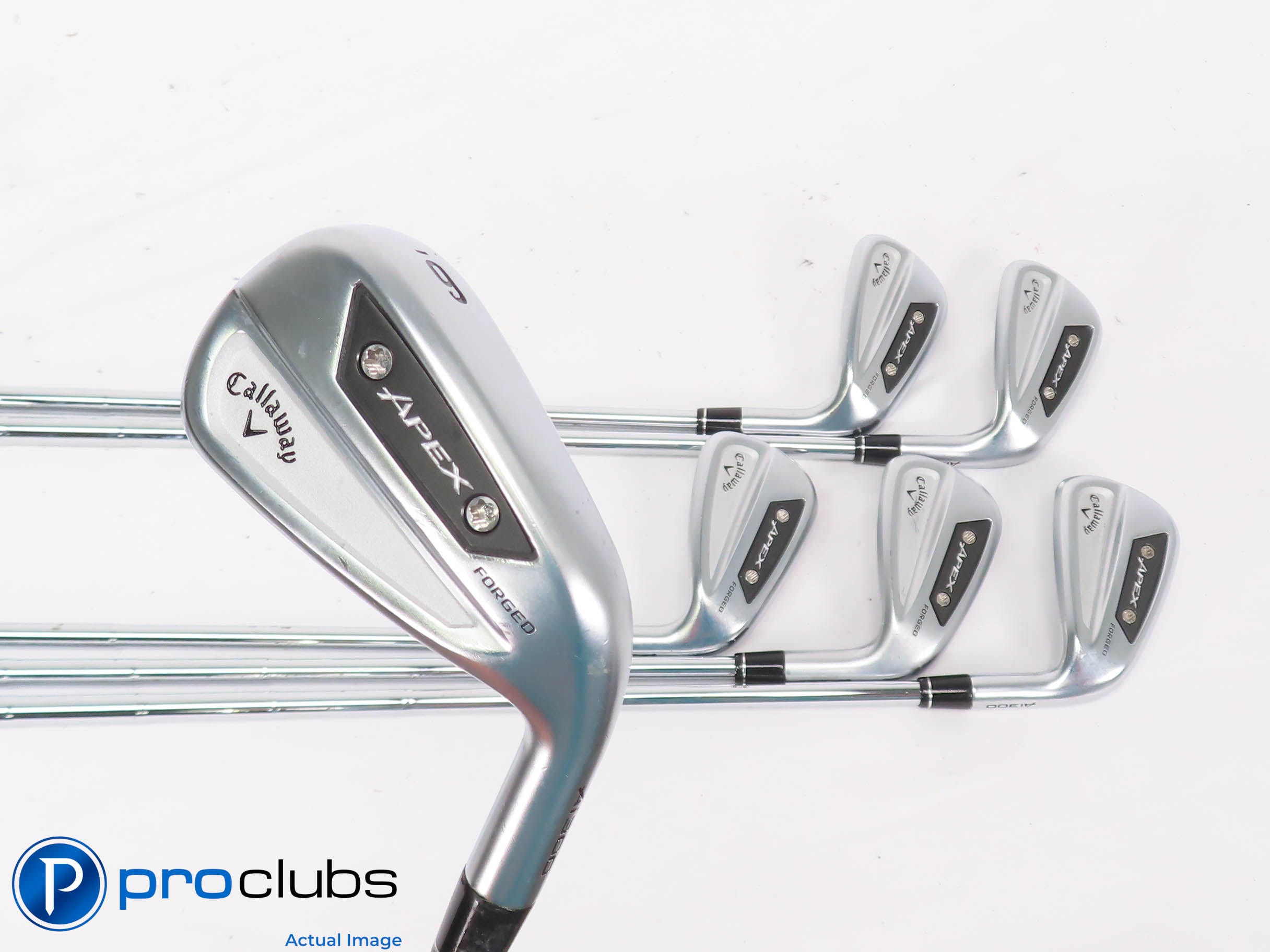 Nice Callaway '24 APEX Ai300 6-PW,AW IRON SET - DG MID Regular Flex Steel 449012