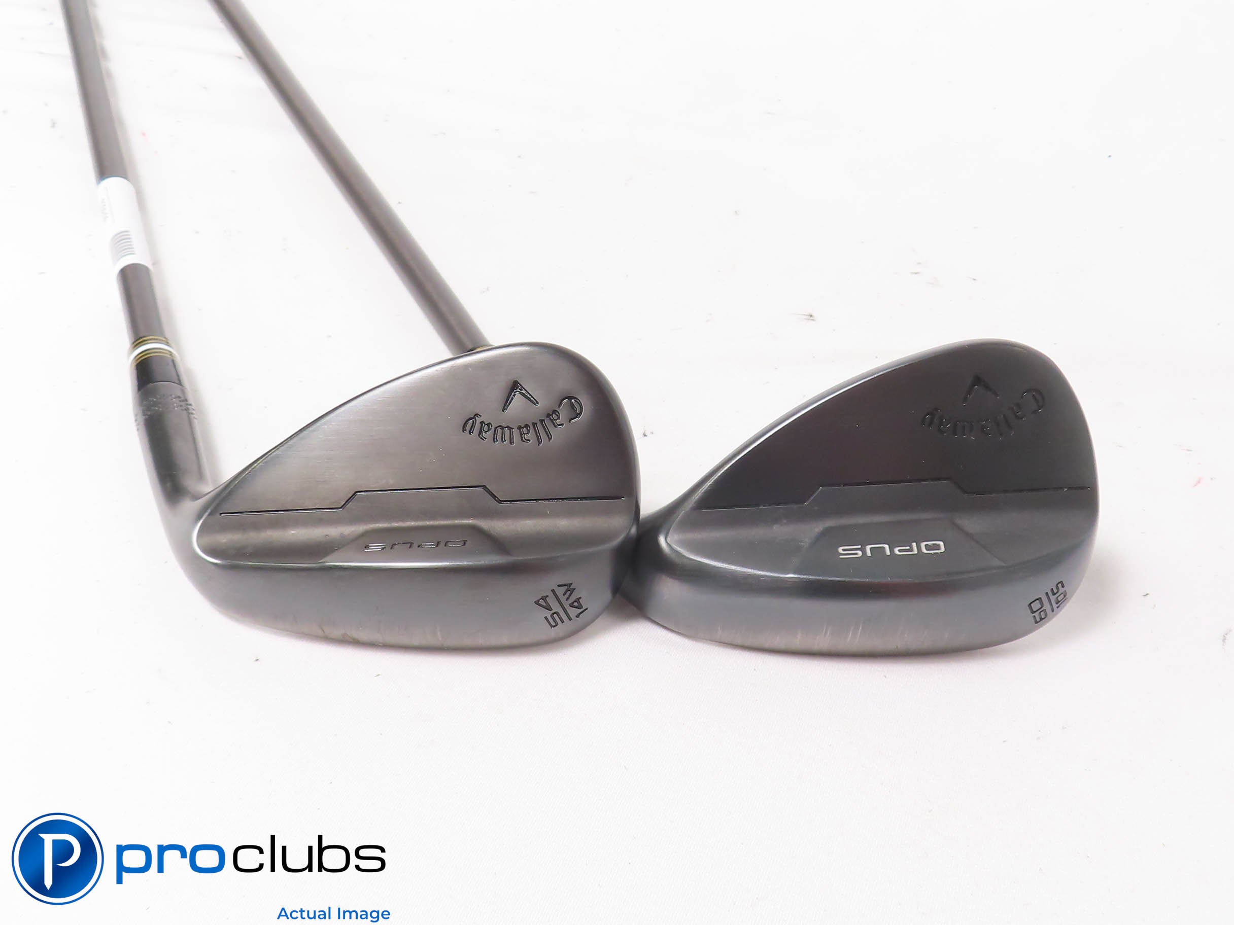 Nice Callaway OPUS Black 54*,60* WEDGE SET Steelfiber 95 Stiff Flex Graph 448891