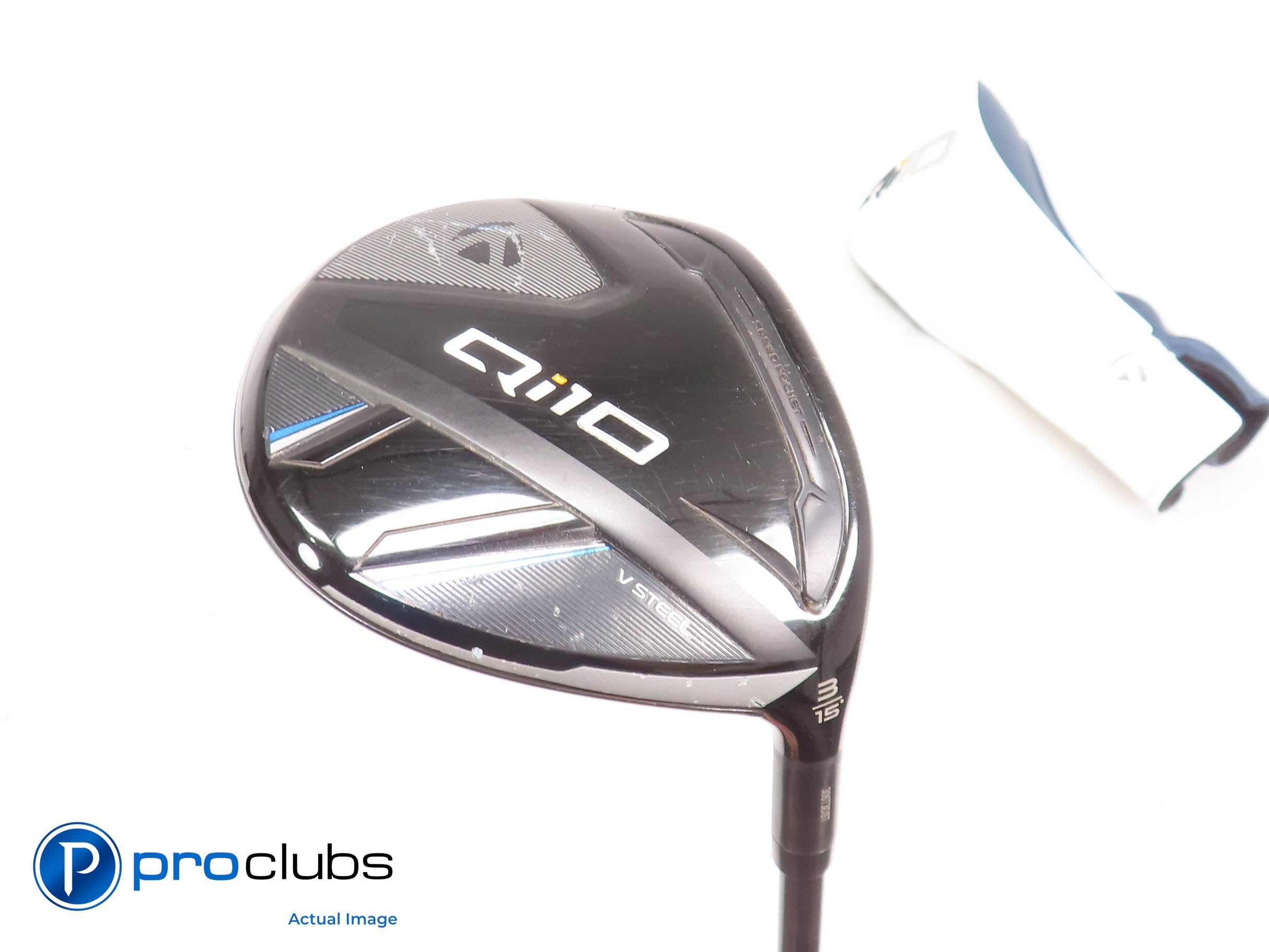 TaylorMade Qi10 15* 3 Wood w/HC - Fujikura Ventus TR Blue 6-R Regular - 449845