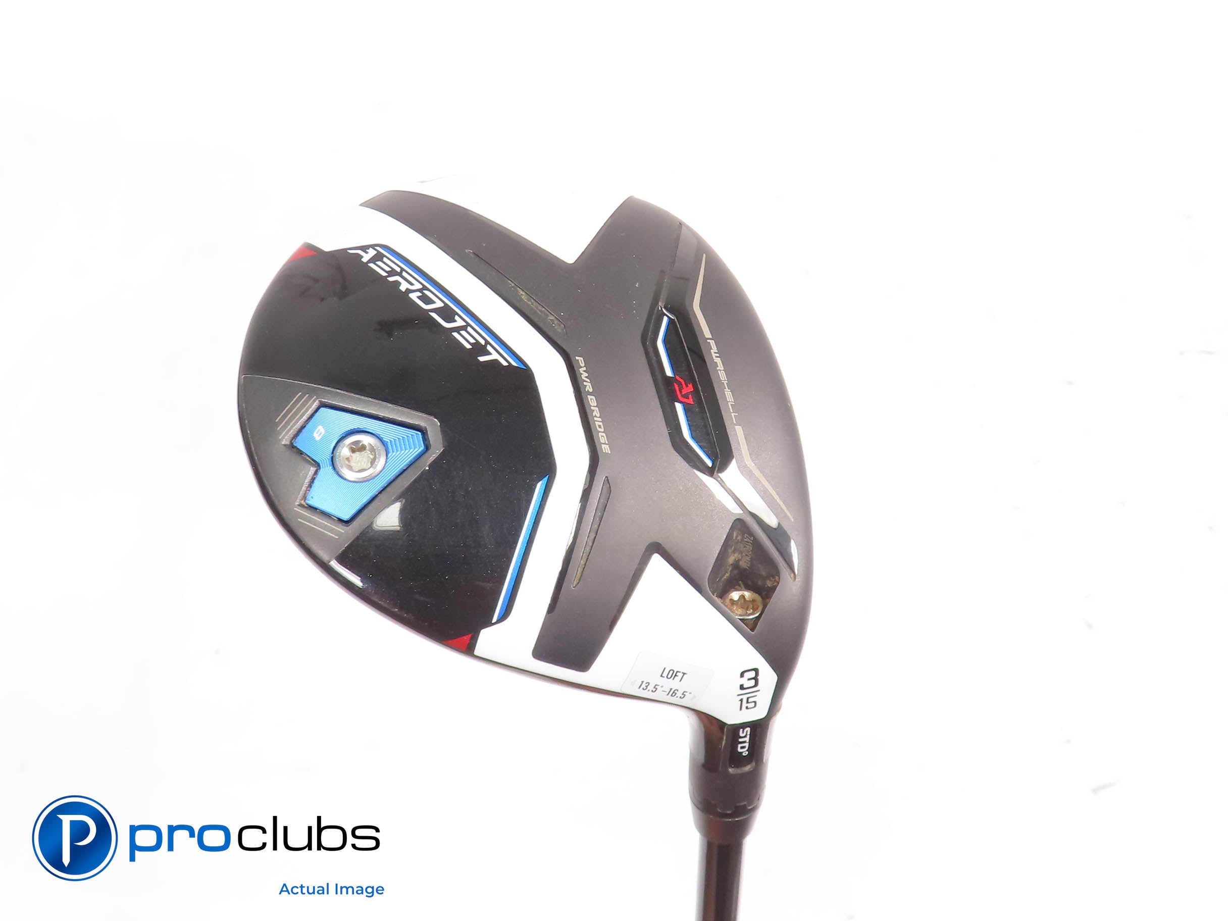 Nice Cobra AEROJET 15* 3 WOOD - Mitsubishi Kai'li Blue 60 Stiff Flex 449914