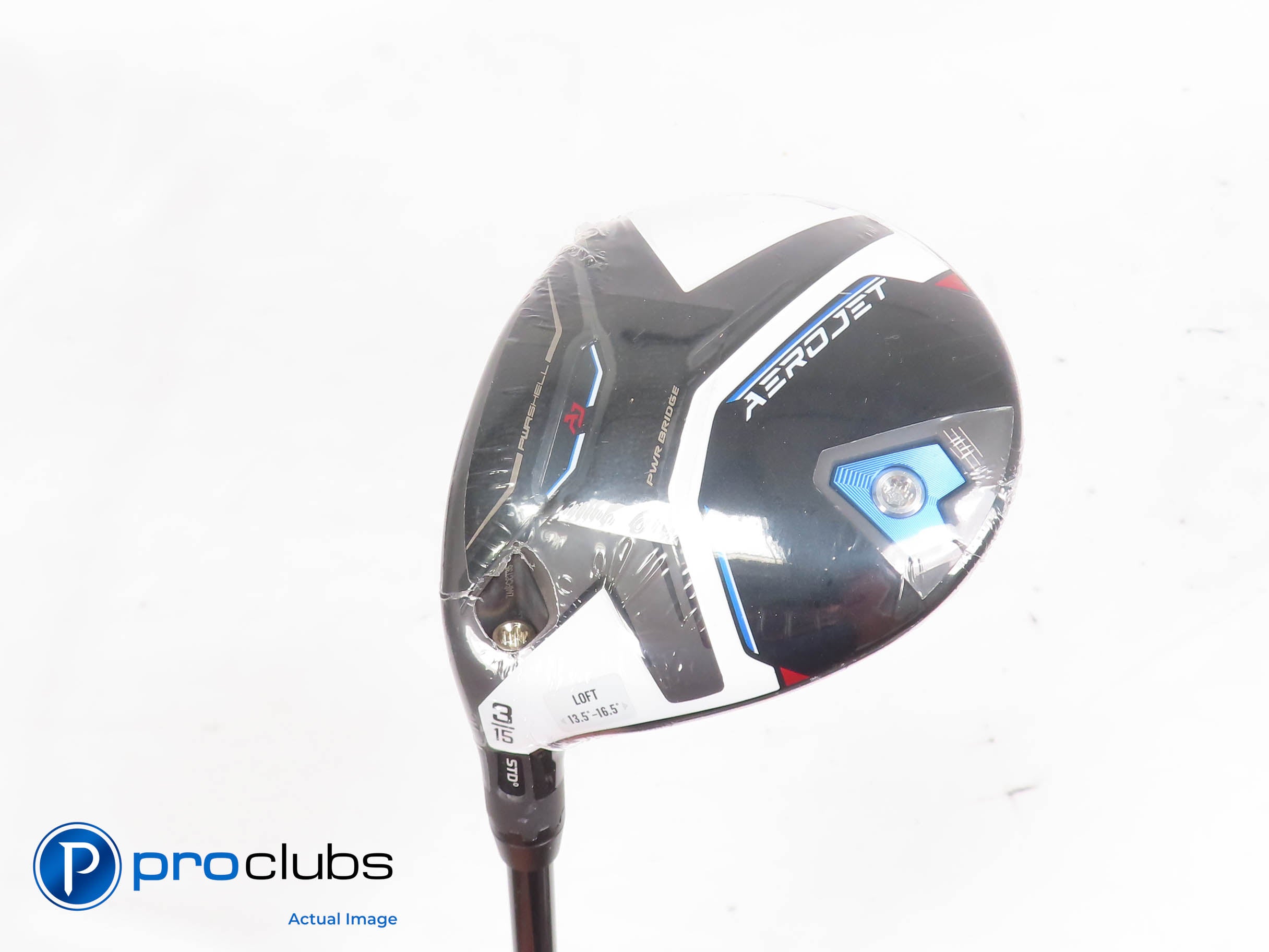 NEW Left Handed Cobra AEROJET 15* 3 WOOD - Kai'li Blue 60 Stiff Flex 450077