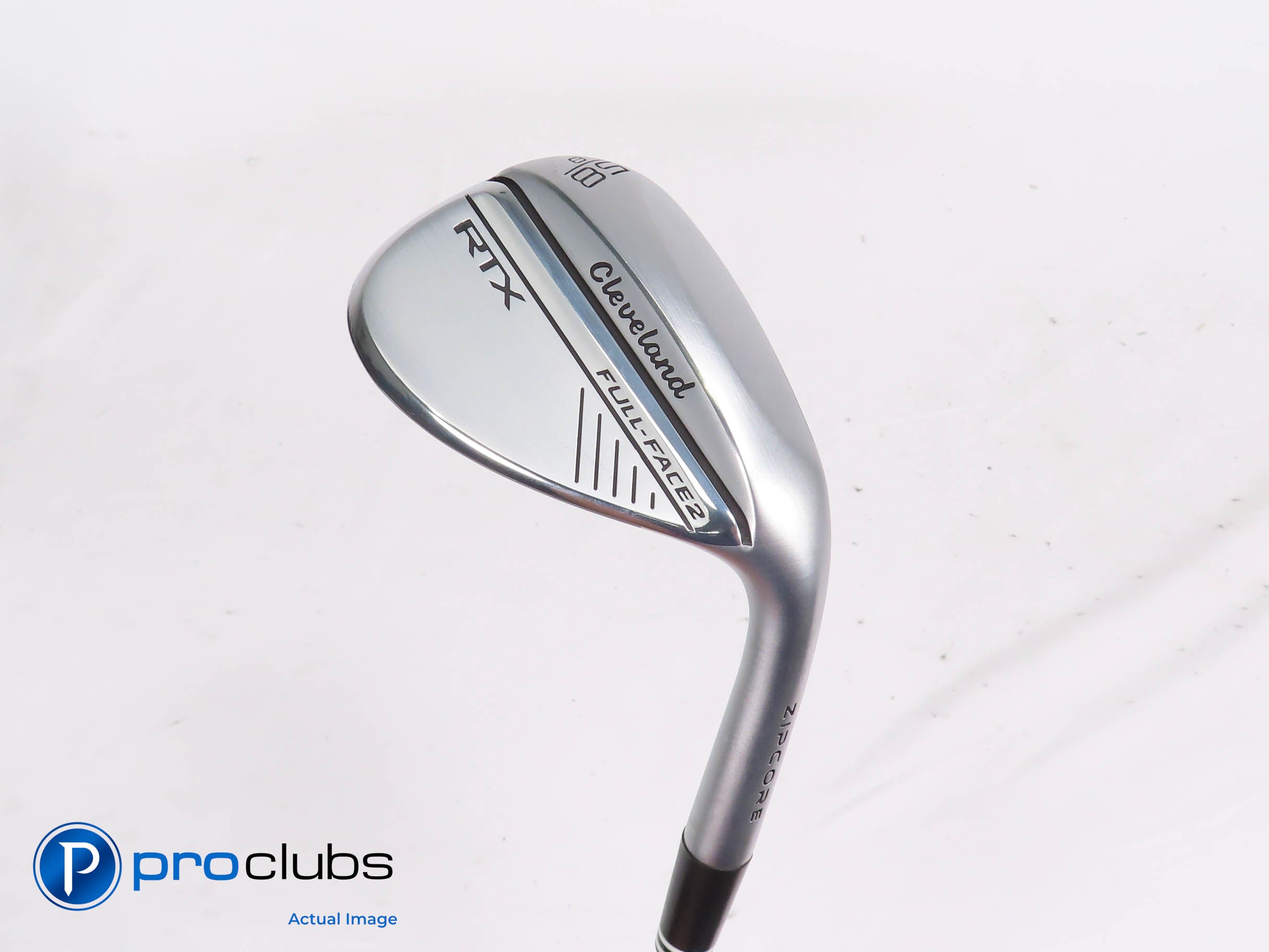 Mint! Cleveland RTX Full-Face 2 58*(8*) Wedge - KBS Tour Mint! Cleveland RTX Full-Face 2 58*(8*) Wedge - KBS Tour