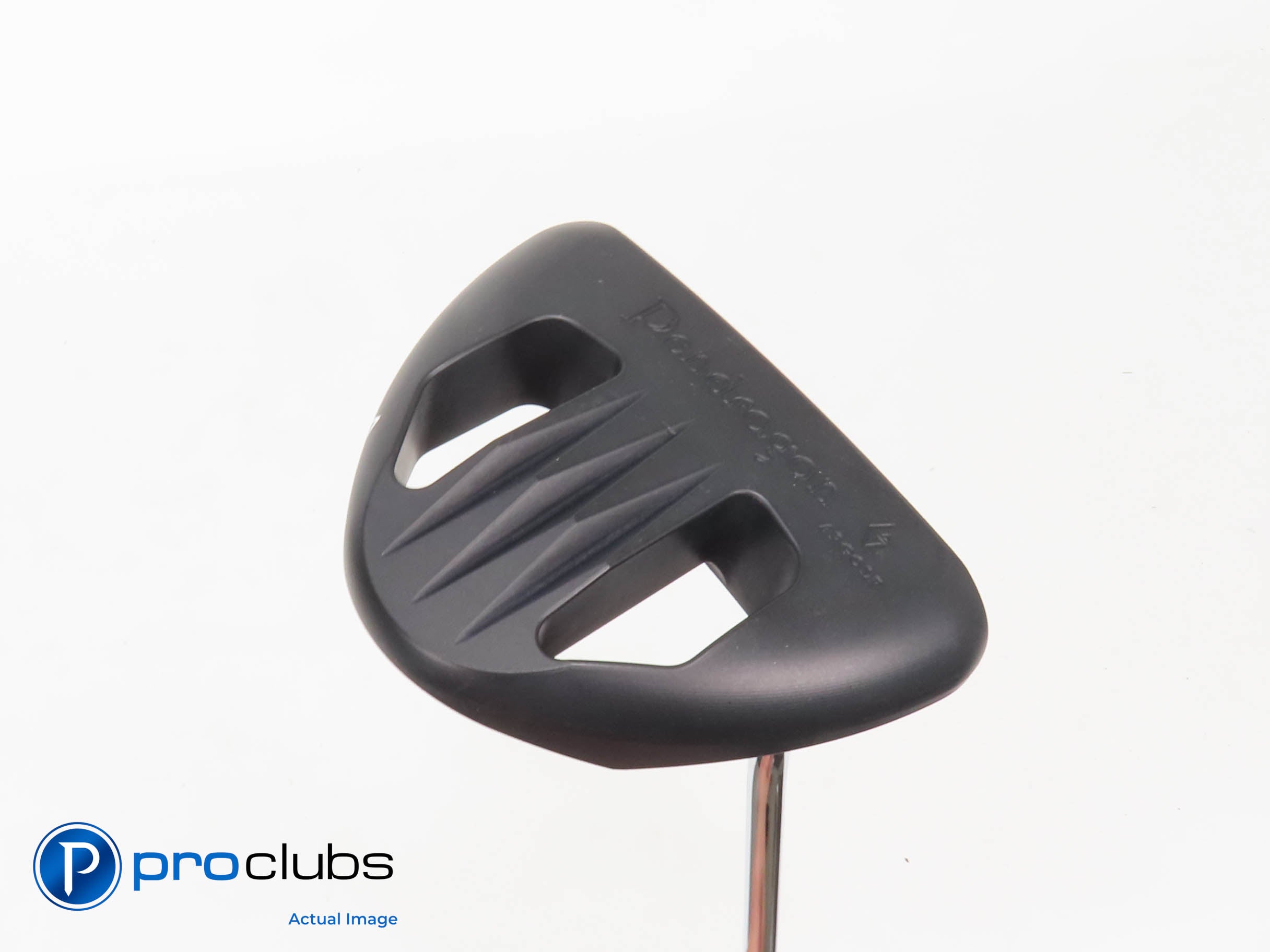 Nice ARGOLF Pendrogon Heel Shaft Double Bend 35" PUTTER w/ Super Stroke 407507