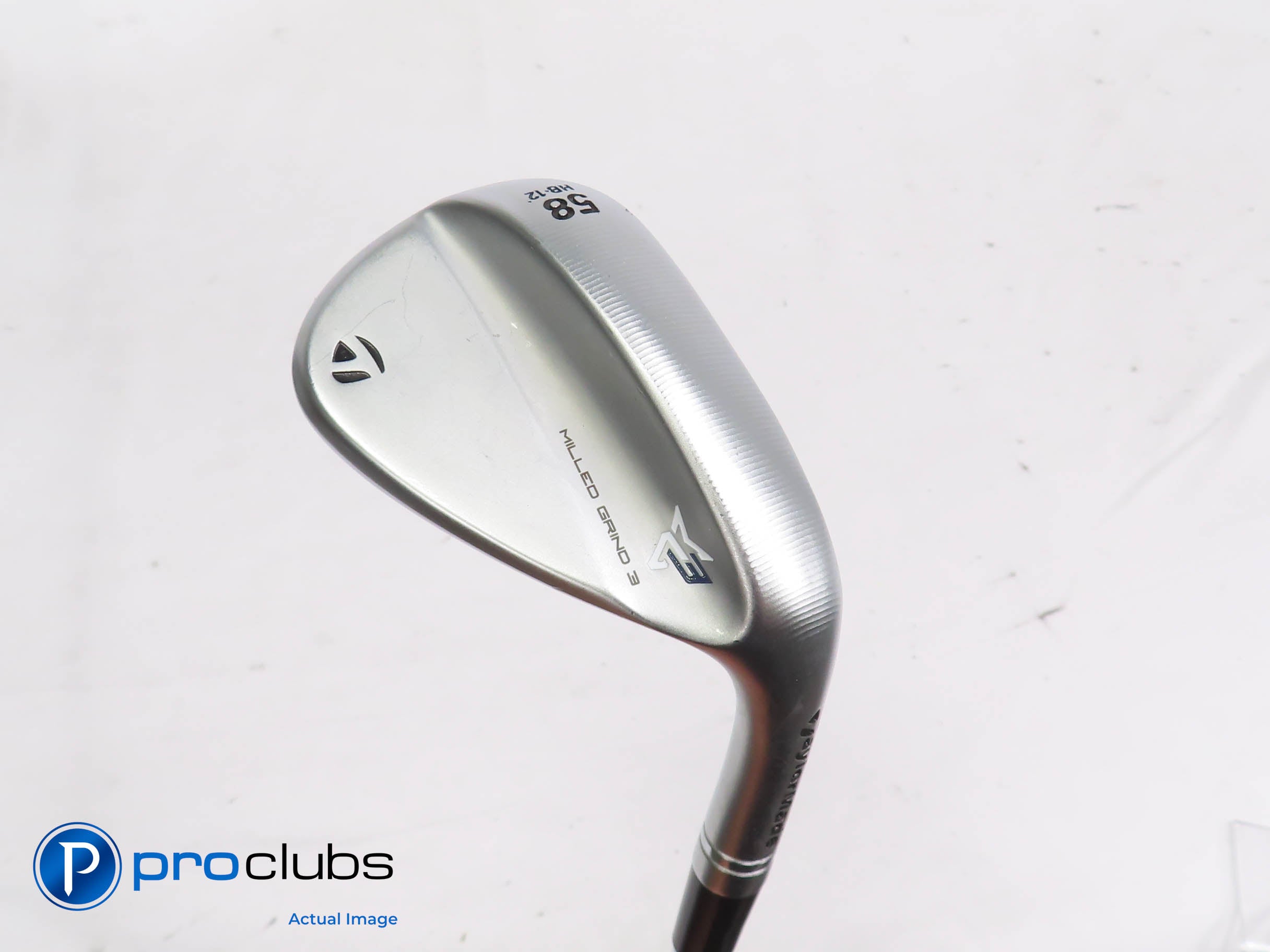 Nice TaylorMade Milled Grind 3 58*(12*) WEDGE HB-Grind - S200 Stiff Flex 450510