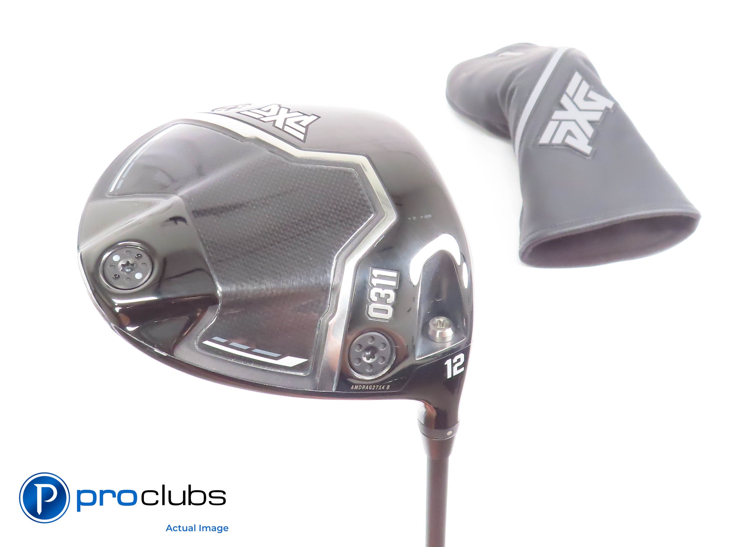 Nice PXG 0311 BLACK OPS 12* DRIVER w/Cover - Cypher 40 5.5 Regular Flex 450365