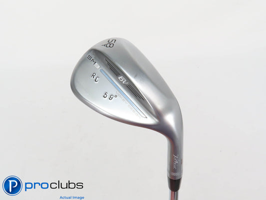 Nice! Titleist Vokey SM9 Tour Chrome T-Grind 58*(4*) Wedge - Wedge Flex - 407527