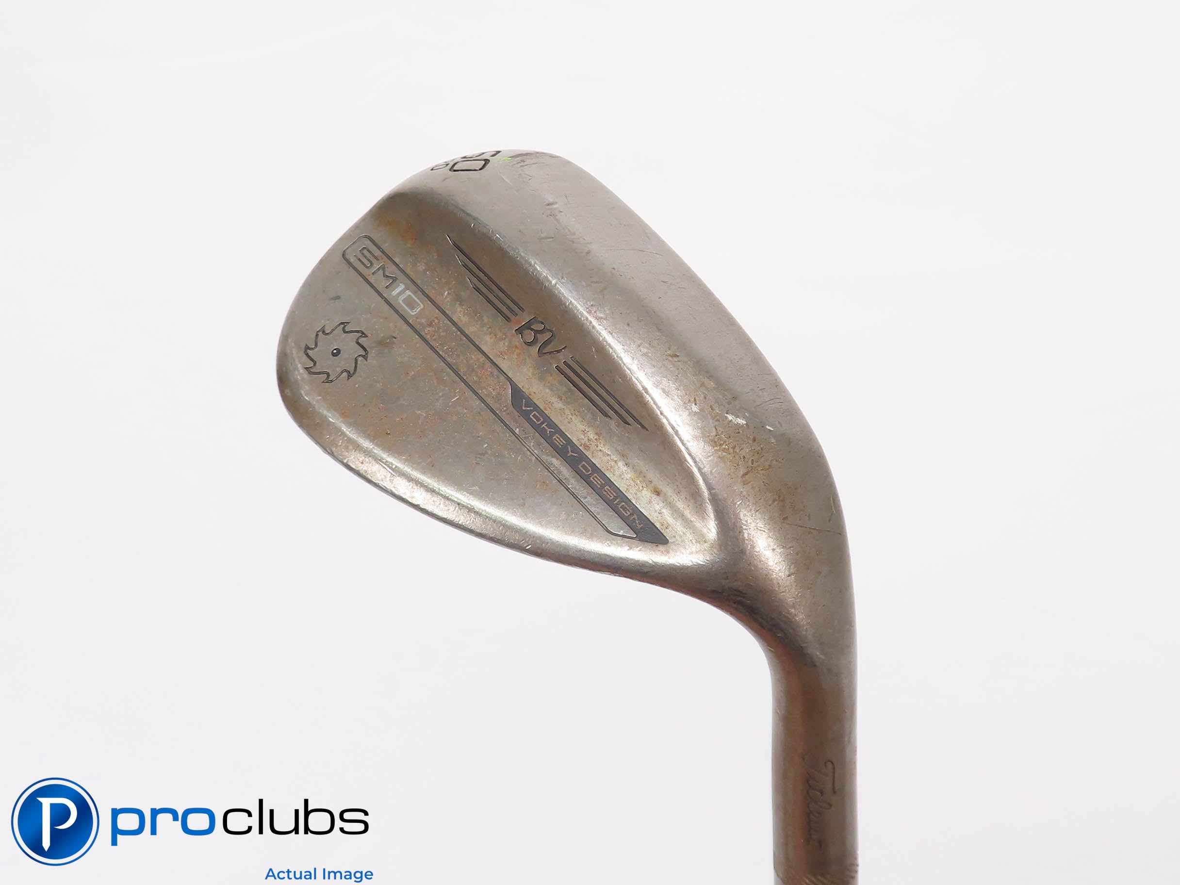 Nice Titleist Vokey SM10 RAW 60*(12*) WEDGE D-Grind - Vokey Wedge Flex 450228