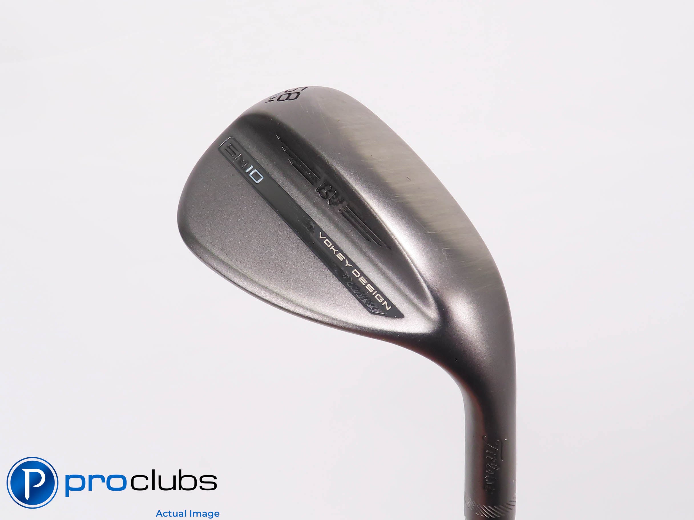 Nice! Titleist Vokey SM10 Brushed Nickel M-Grind 58*(8*) Wedge - Regular 450169